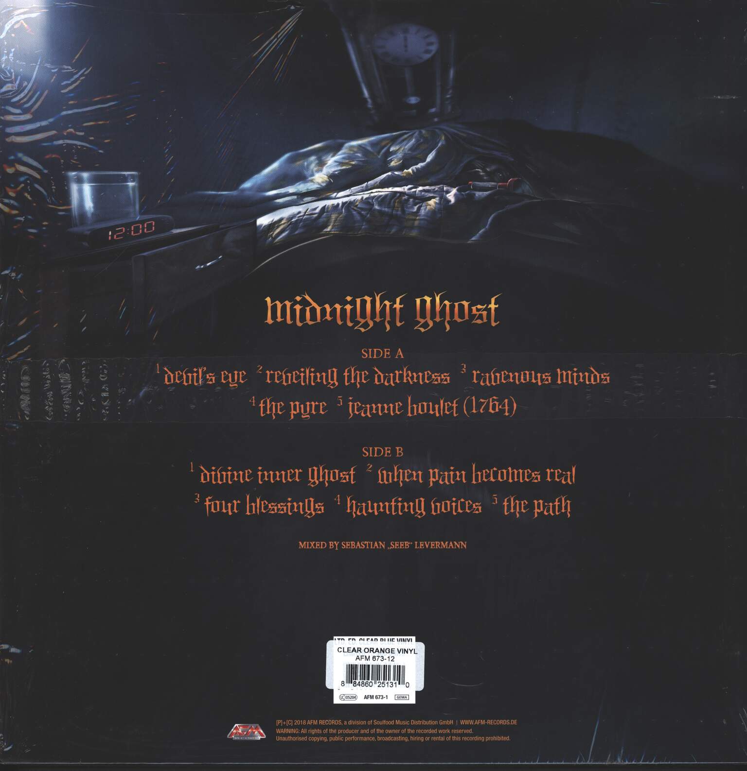 Brainstorm: Midnight Ghost, LP (Vinyl)