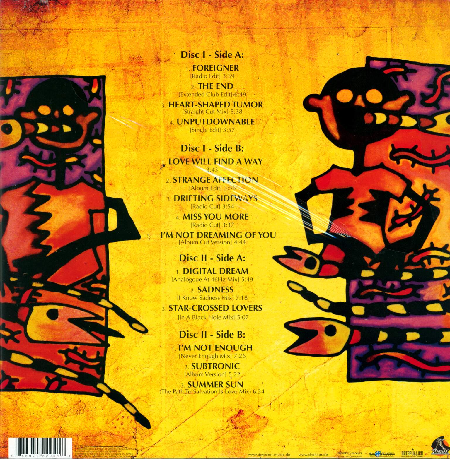 De/Vision: Best Of..., 2×LP (Vinyl)