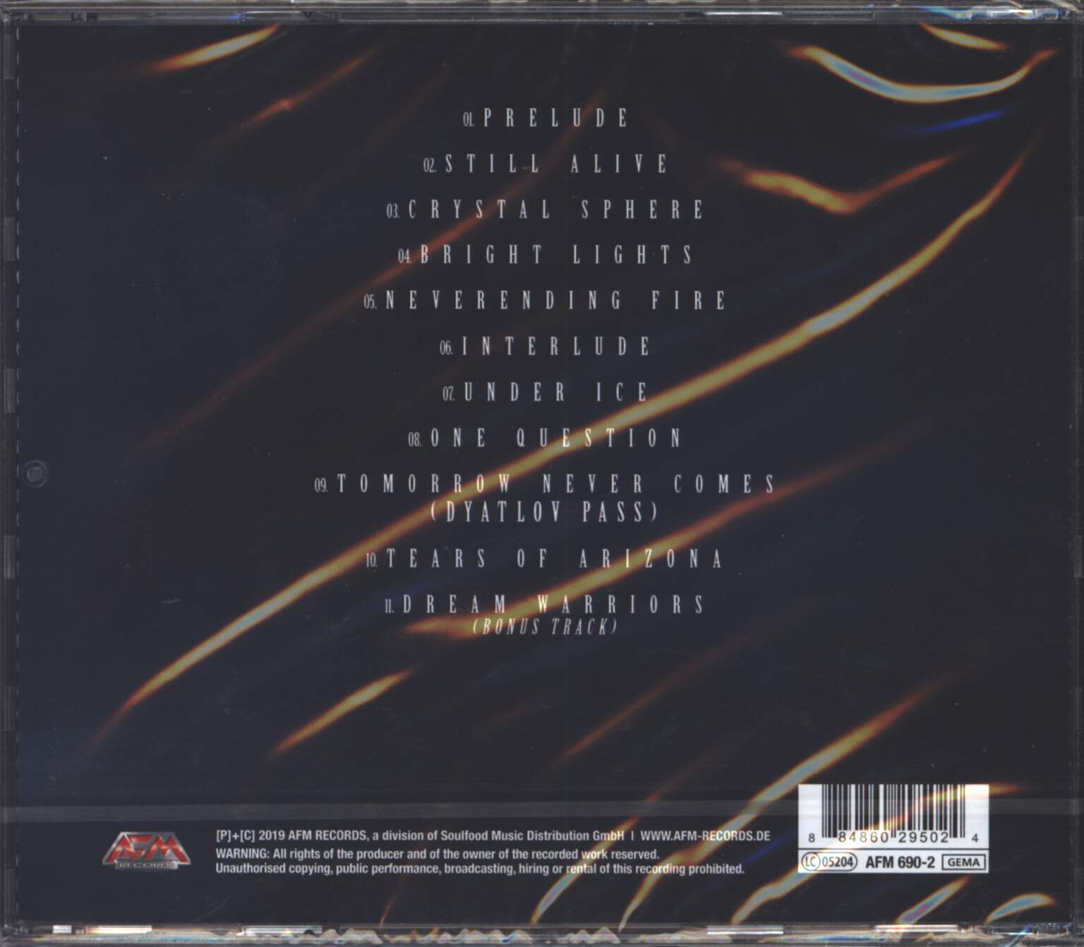 Crystal Viper: Tales Of Fire And Ice, CD
