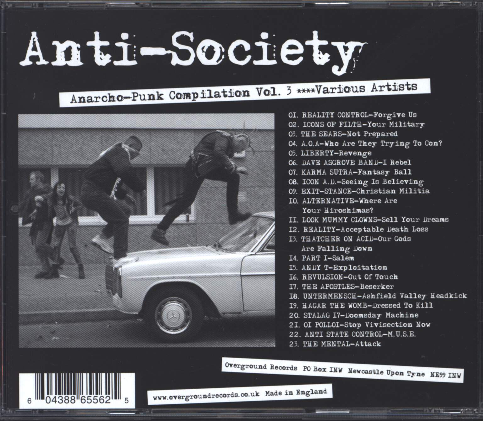 Various: Anti-Society (Anarcho-Punk Compilation Vol. 3), CD