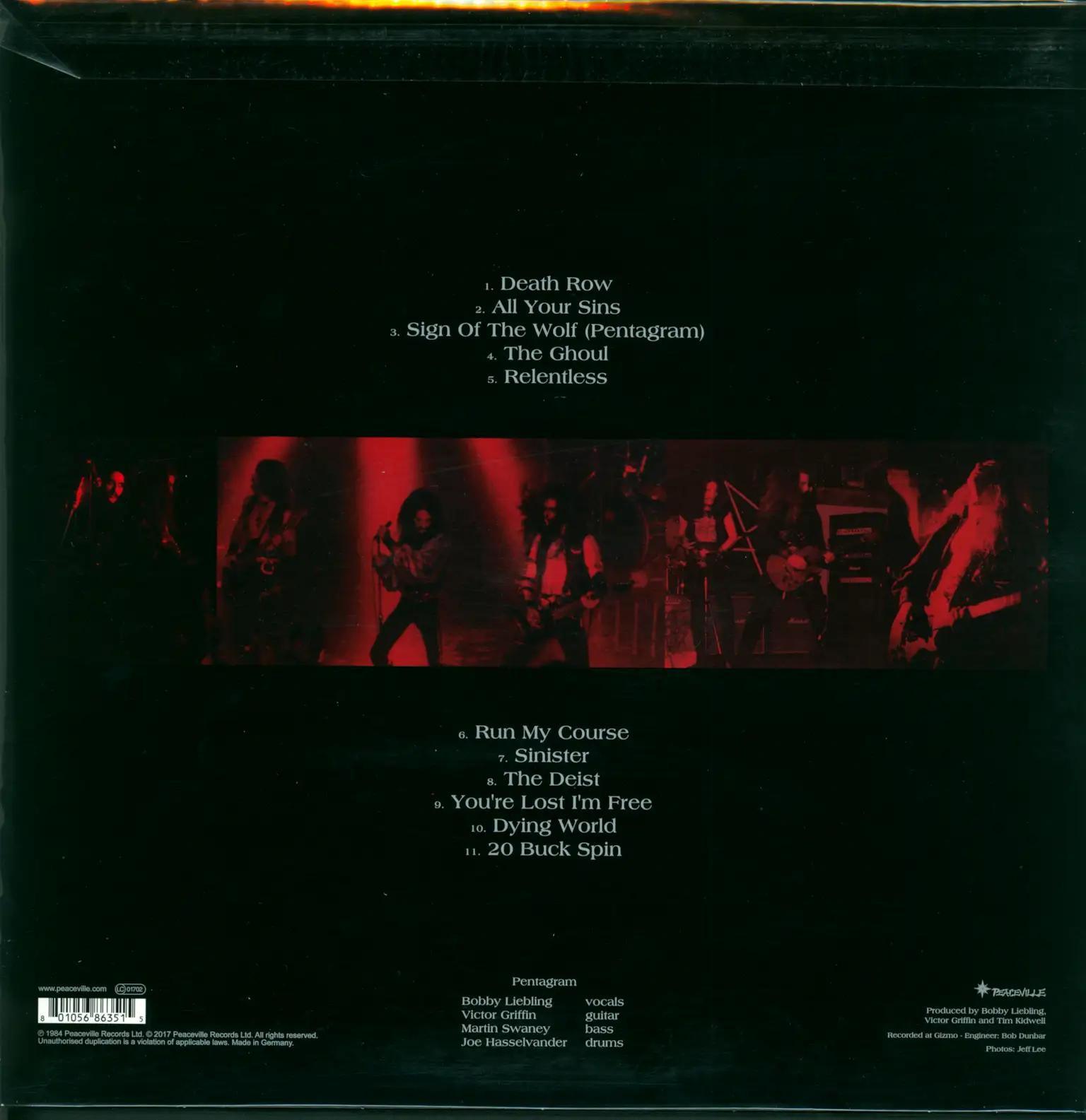 Pentagram: Relentless, LP (Vinyl)