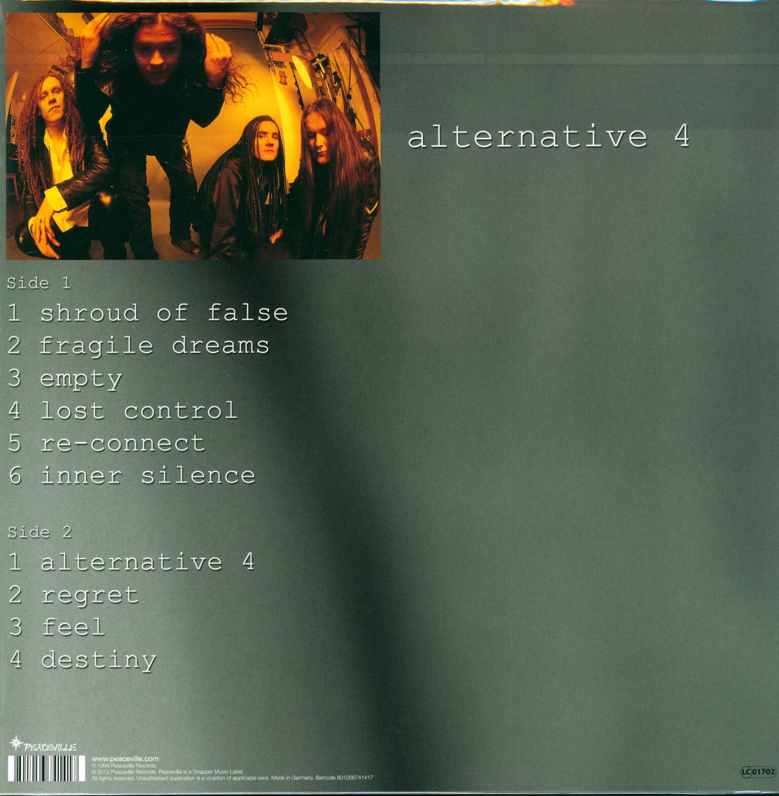 Anathema: Alternative 4, LP (Vinyl)