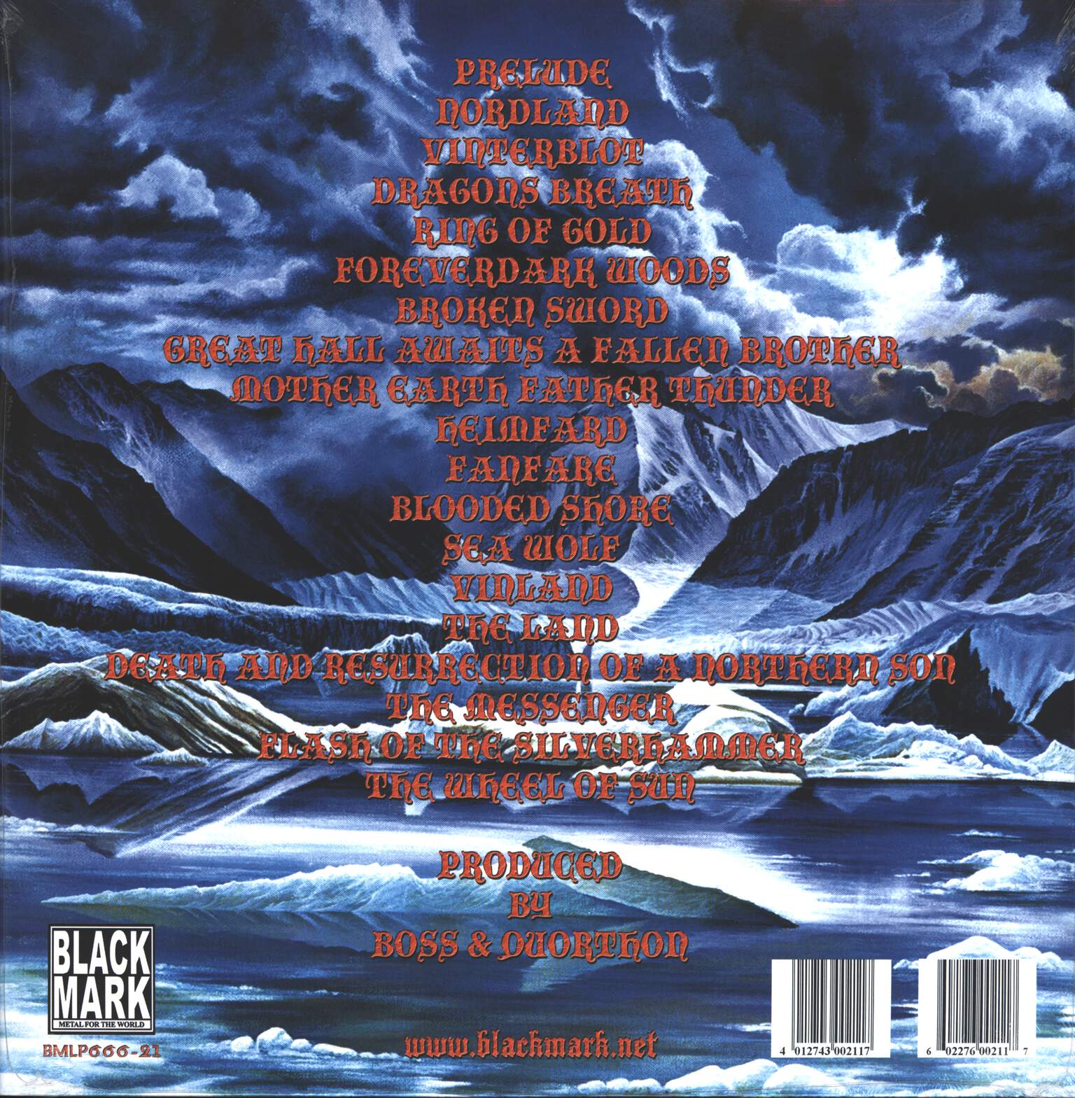 Bathory: Nordland I-II, 2×LP (Vinyl)