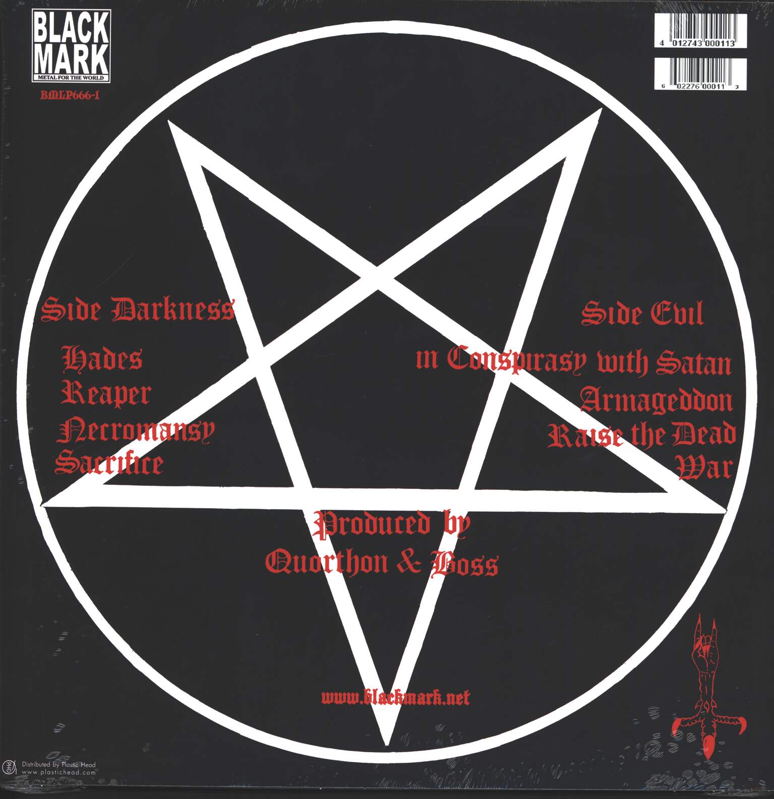 Bathory: Bathory, LP (Vinyl)