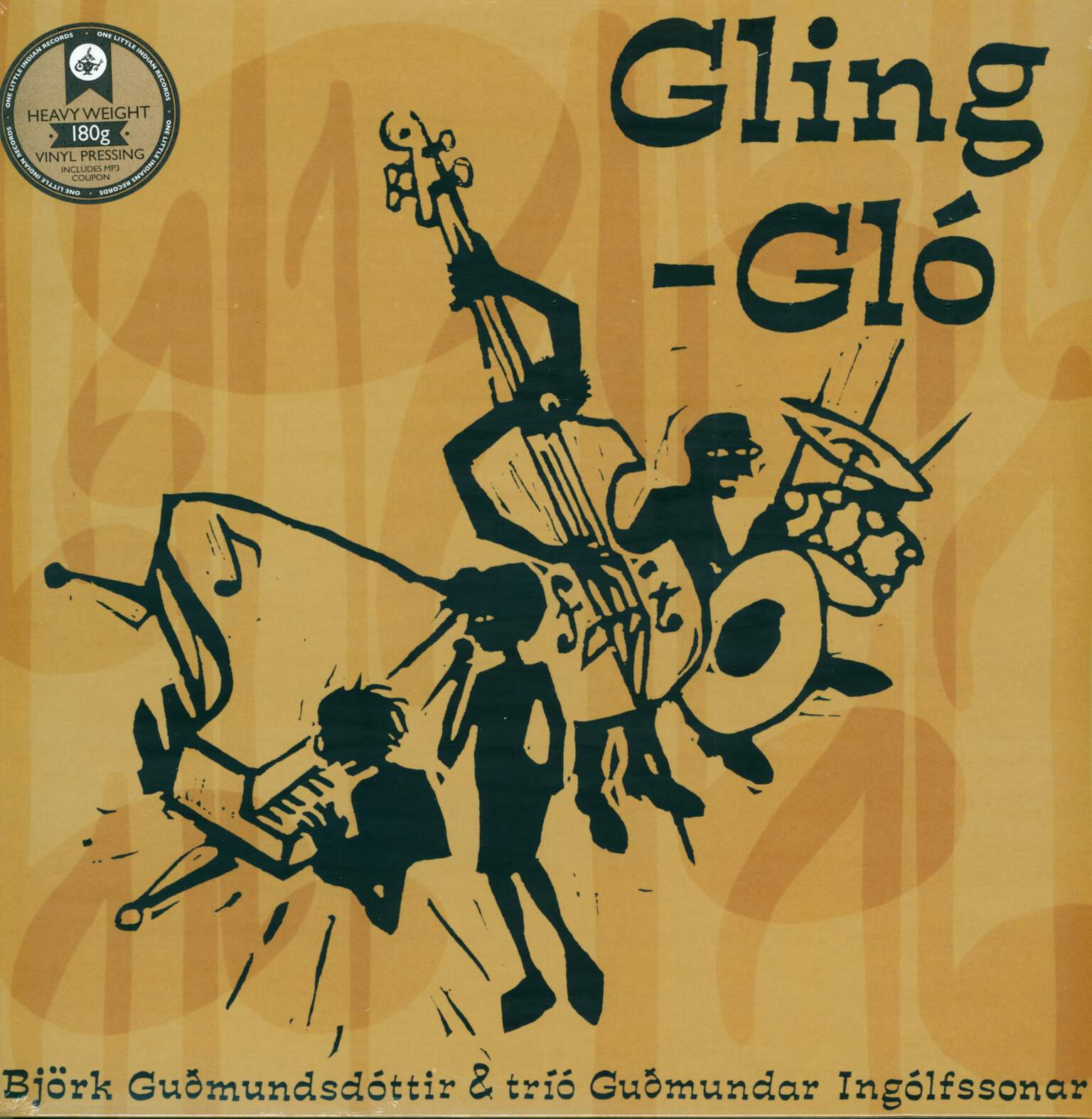Björk Guðmundsdóttir: Gling-Gló, LP (Vinyl)