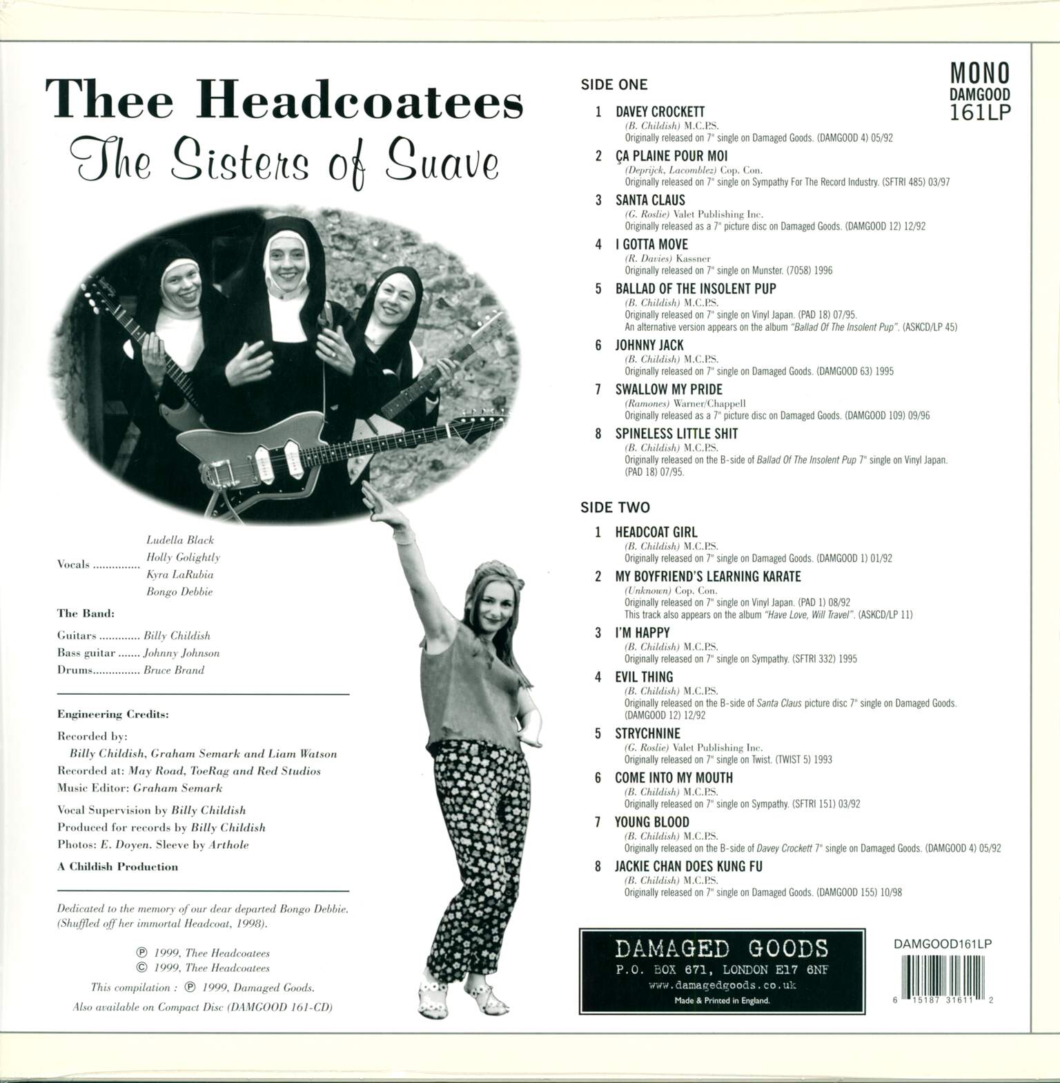 Thee Headcoatees: The Sisters Of Suave, LP (Vinyl)