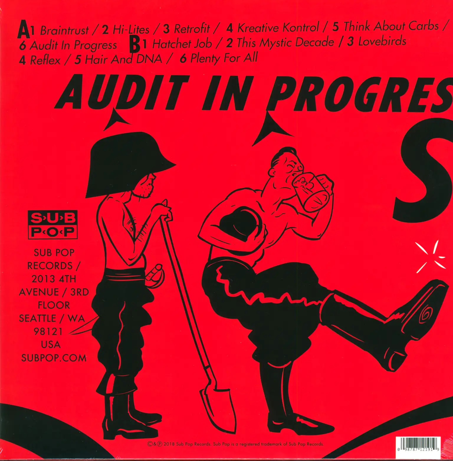 Hot Snakes: Audit In Progress, LP (Vinyl)