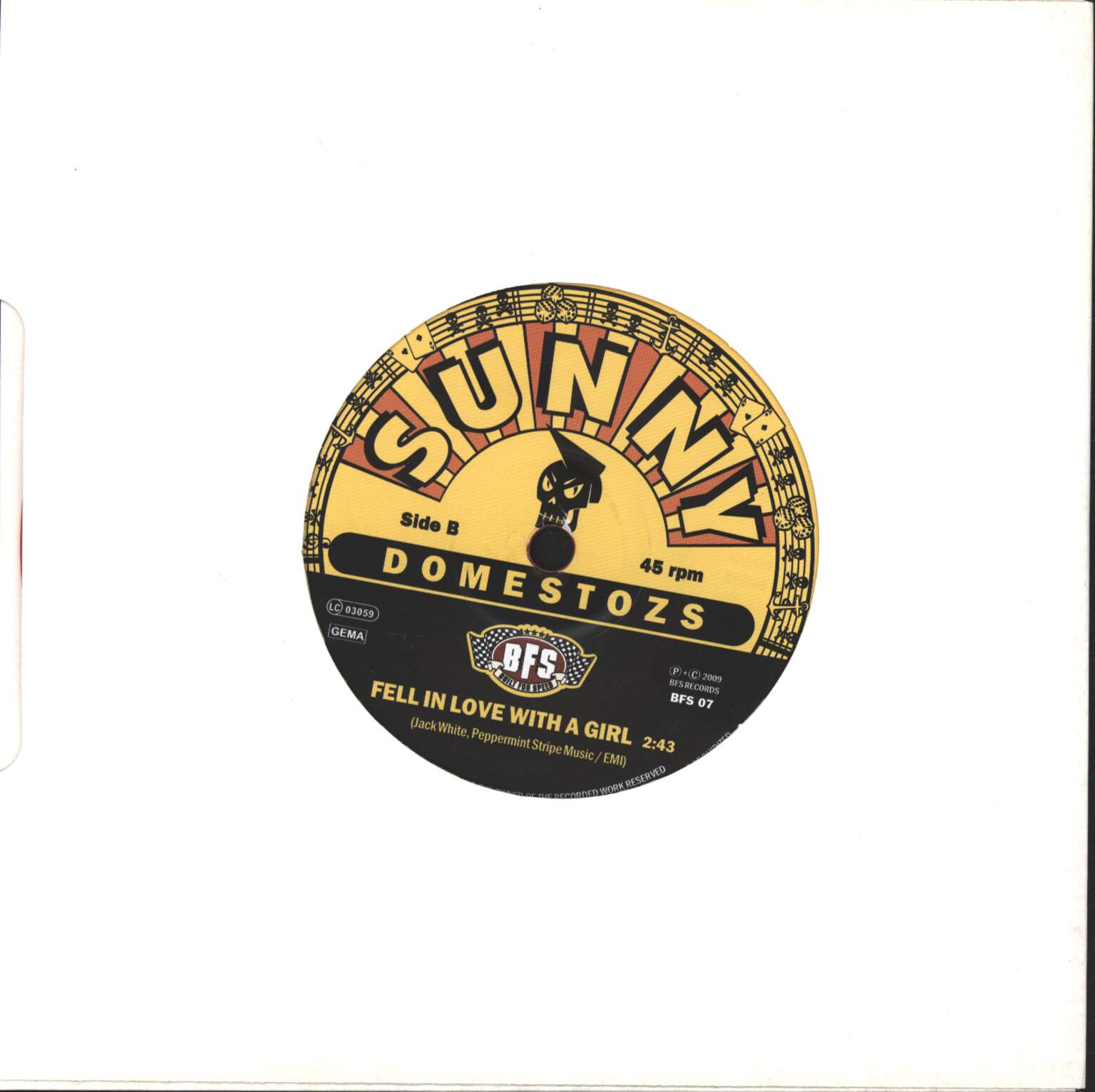 Sunny Domestozs: Personal Nightmare, 7" Single (Vinyl)
