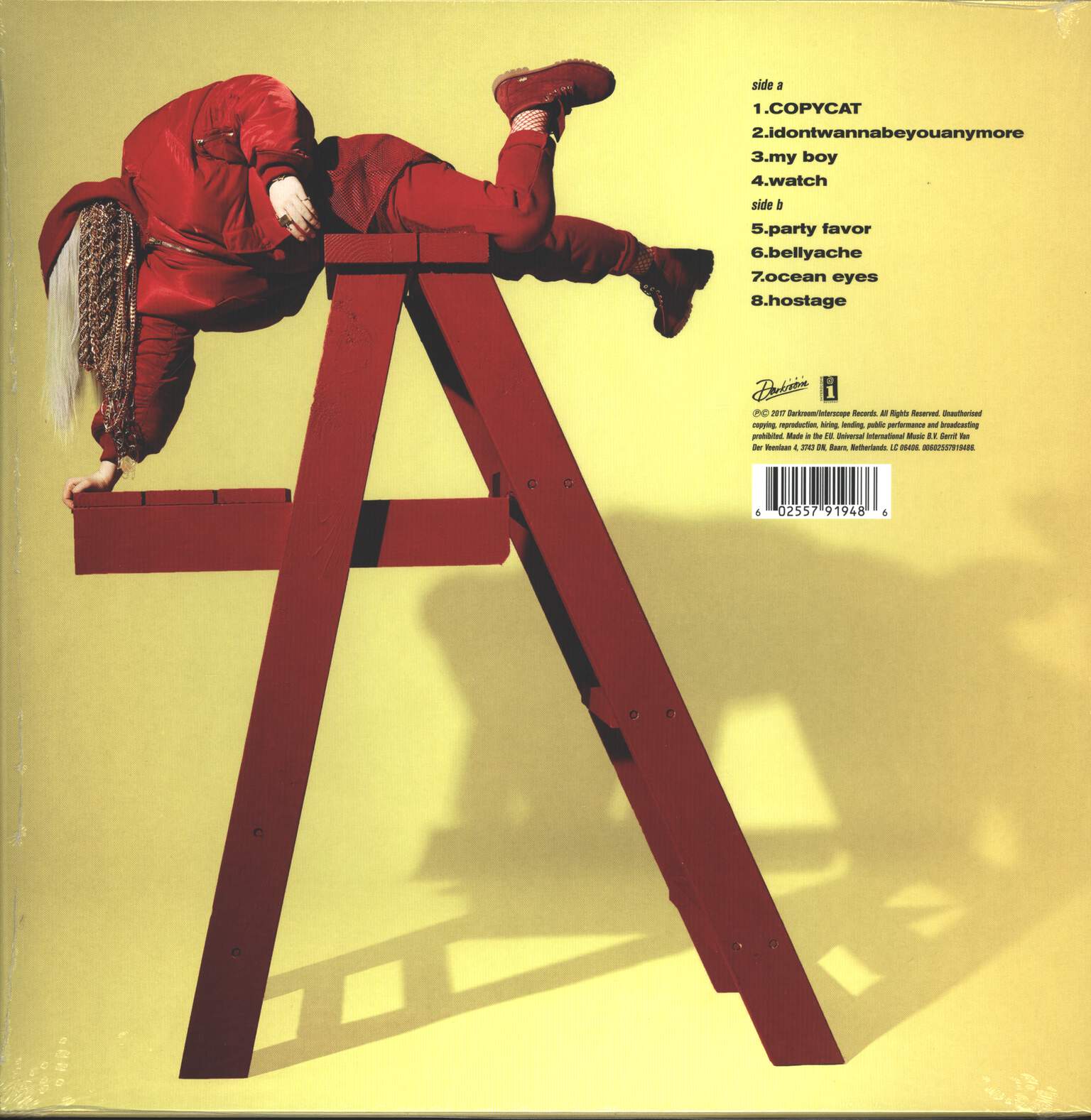 Billie Eilish: Dont Smile At Me, LP (Vinyl)