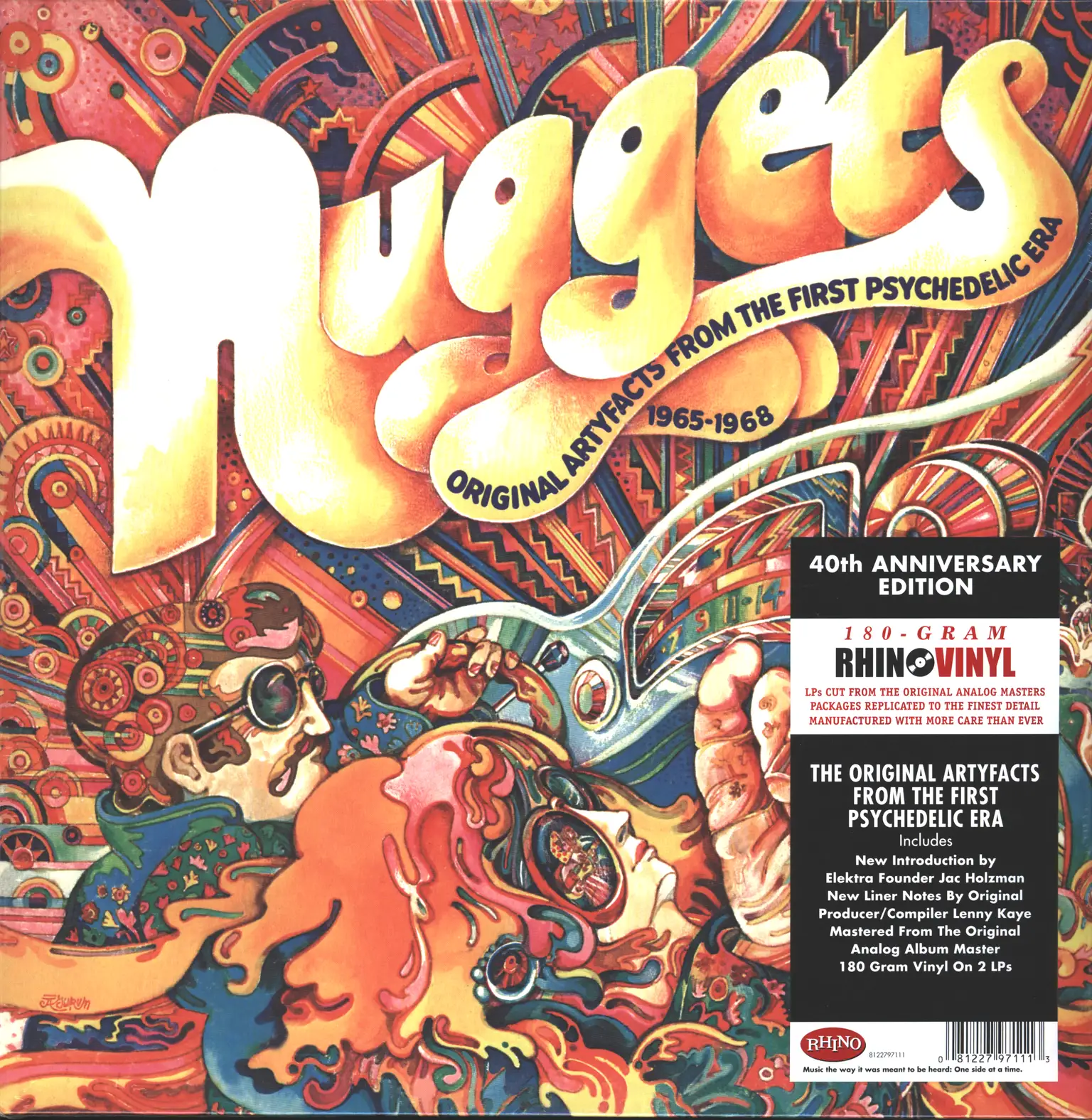 Various: Nuggets: Original Artyfacts From The First Psychedelic Era 1965-1968, 2×LP (Vinyl)