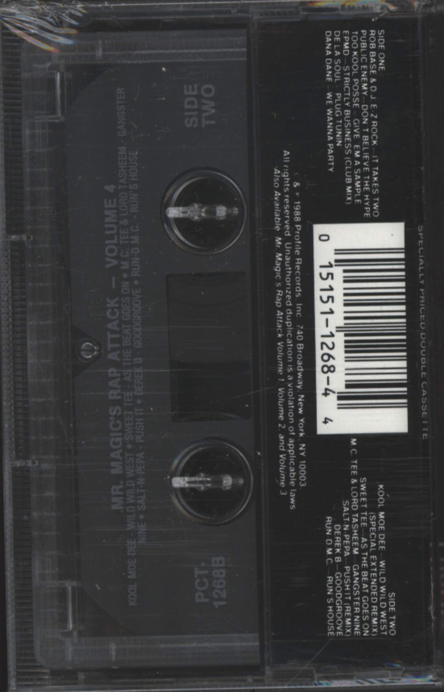 Mr. Magic: Mr. Magic's Rap Attack Volume 4, Tape