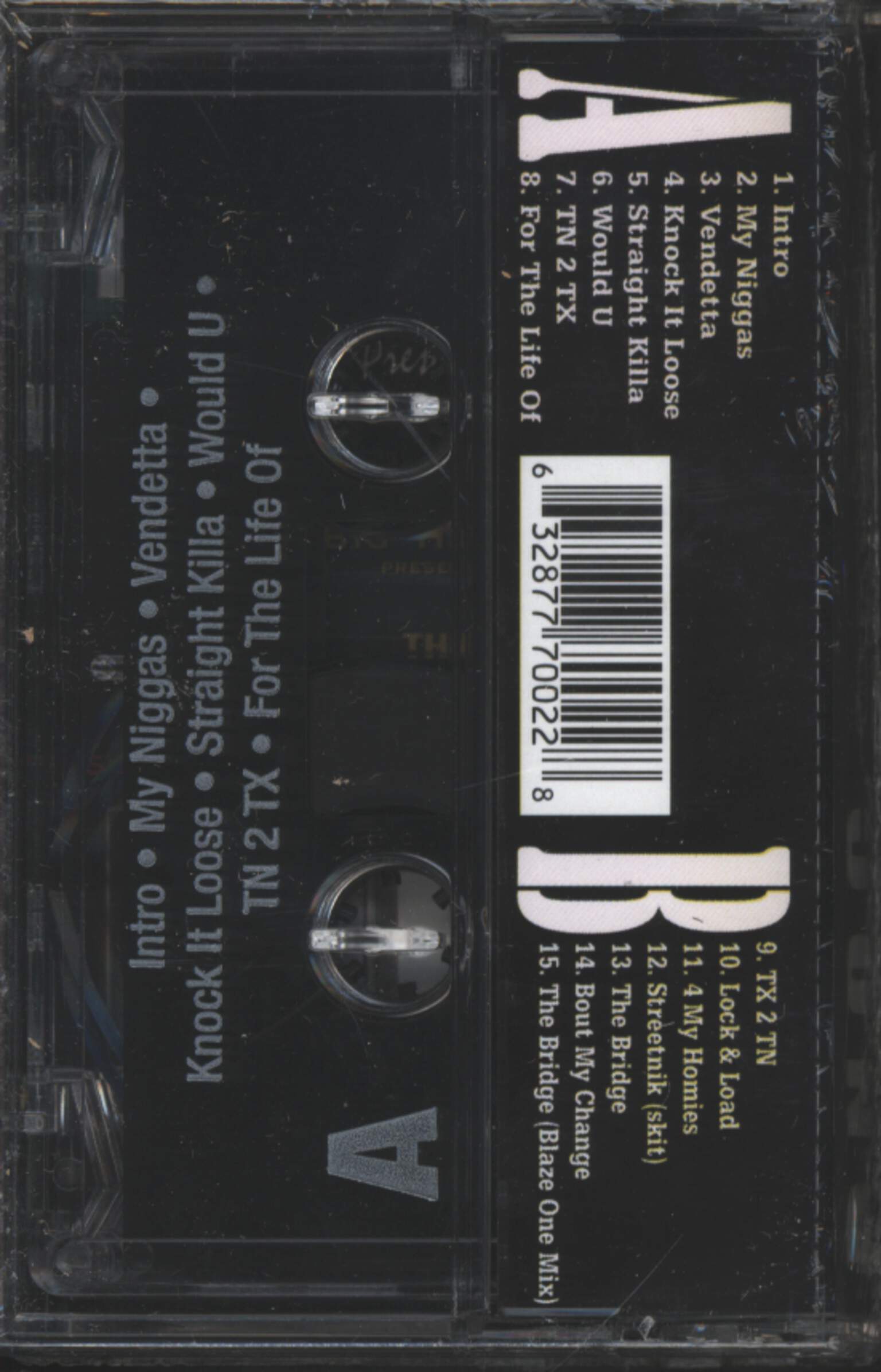B.N.O.C.: Vendetta, Tape