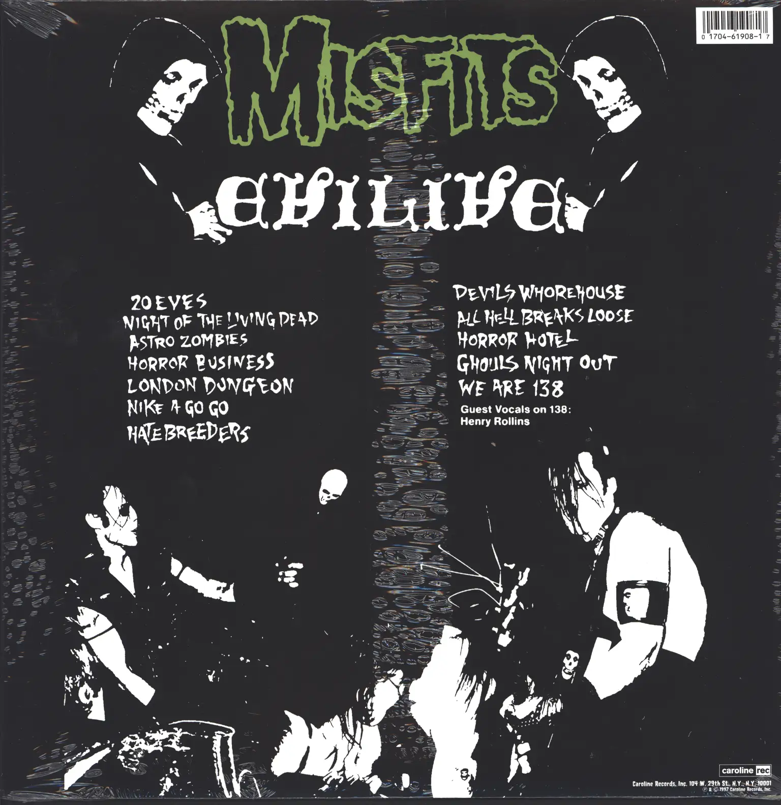 Misfits: Evilive, LP (Vinyl)
