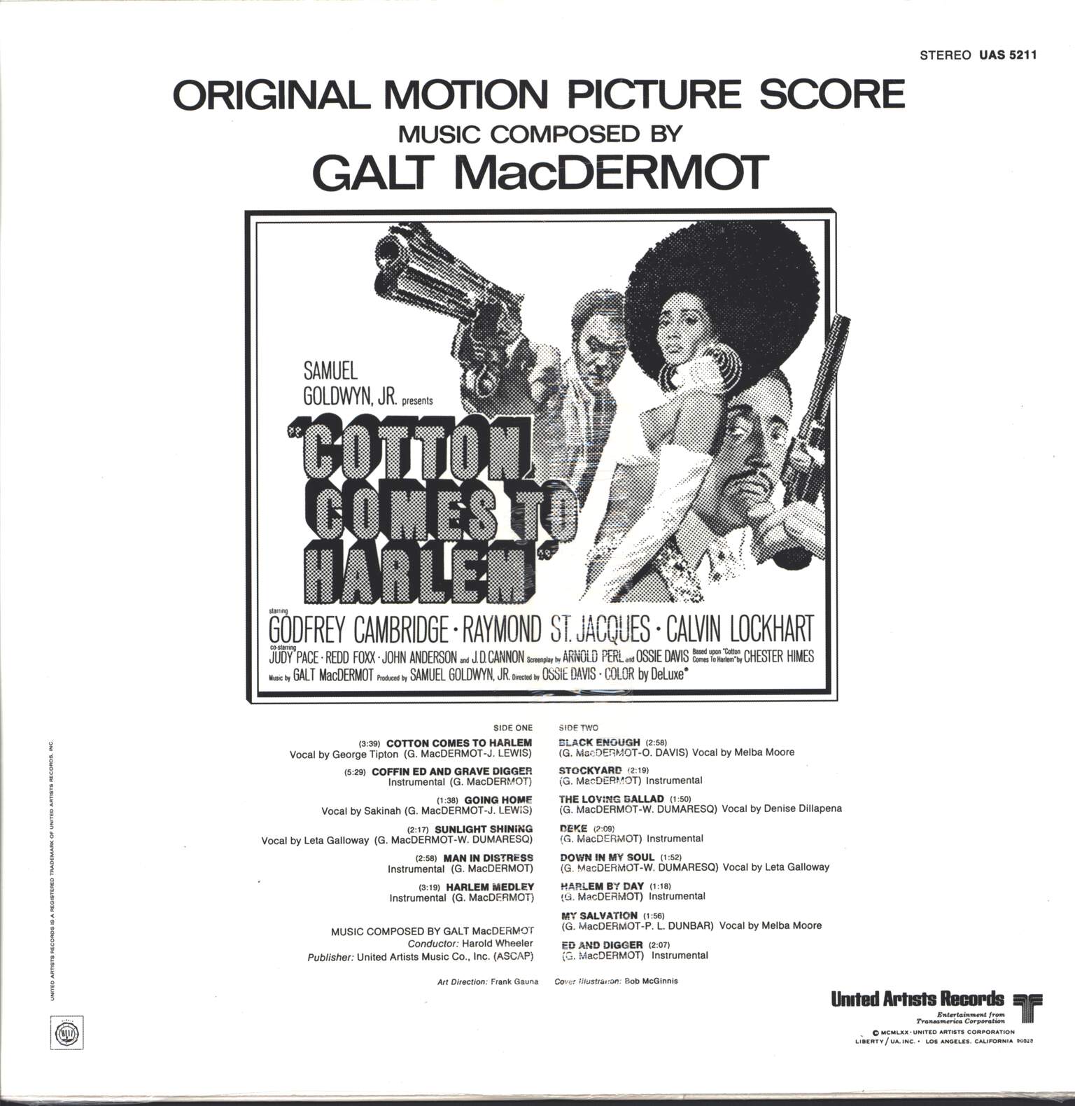 Galt MacDermot: Cotton Comes To Harlem (Original Motion Picture Score), LP (Vinyl)