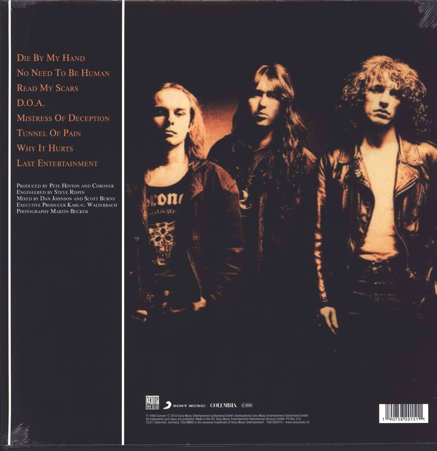 Coroner: No More Color, LP (Vinyl)