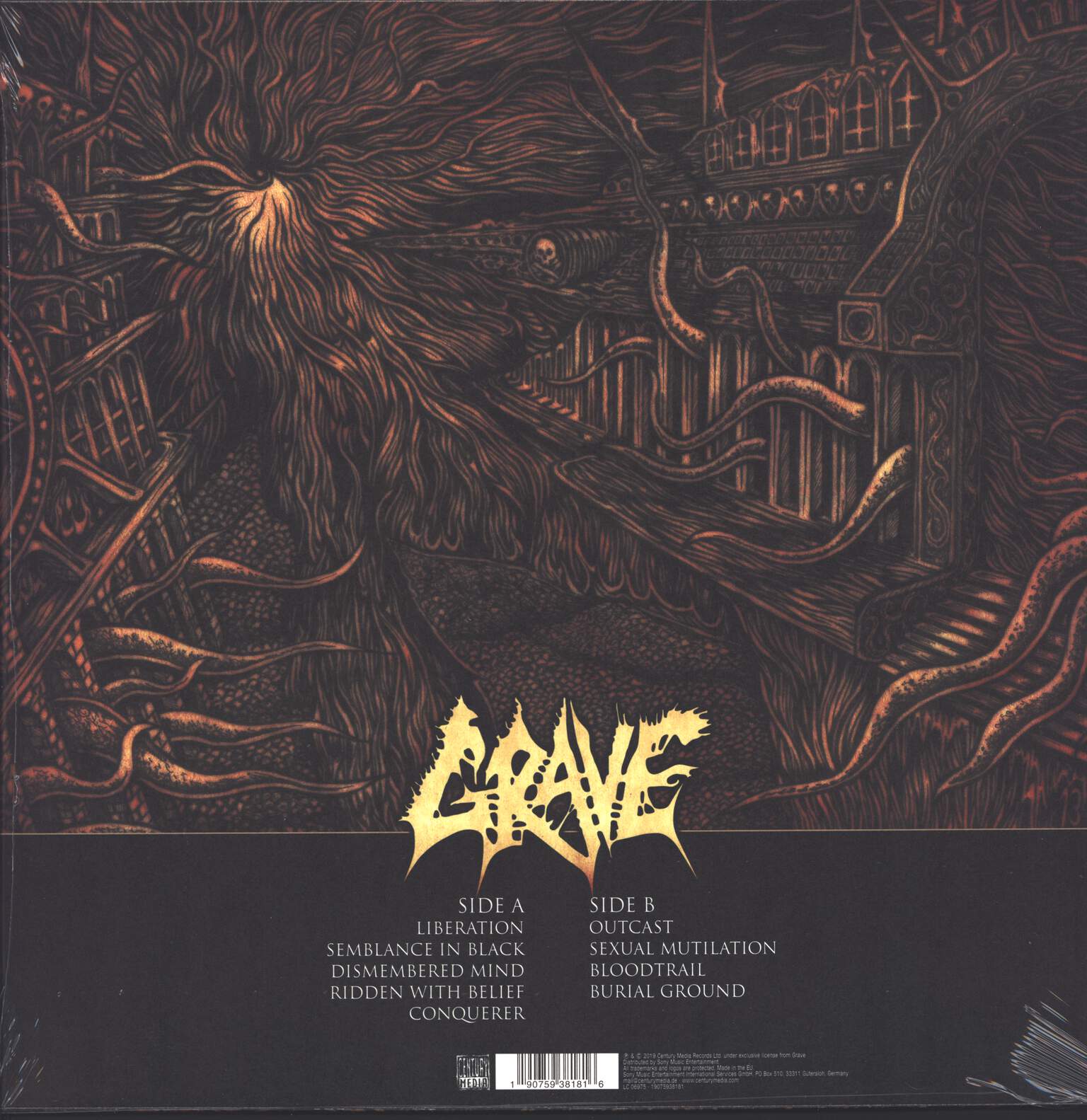 Grave: Burial Ground, LP (Vinyl)