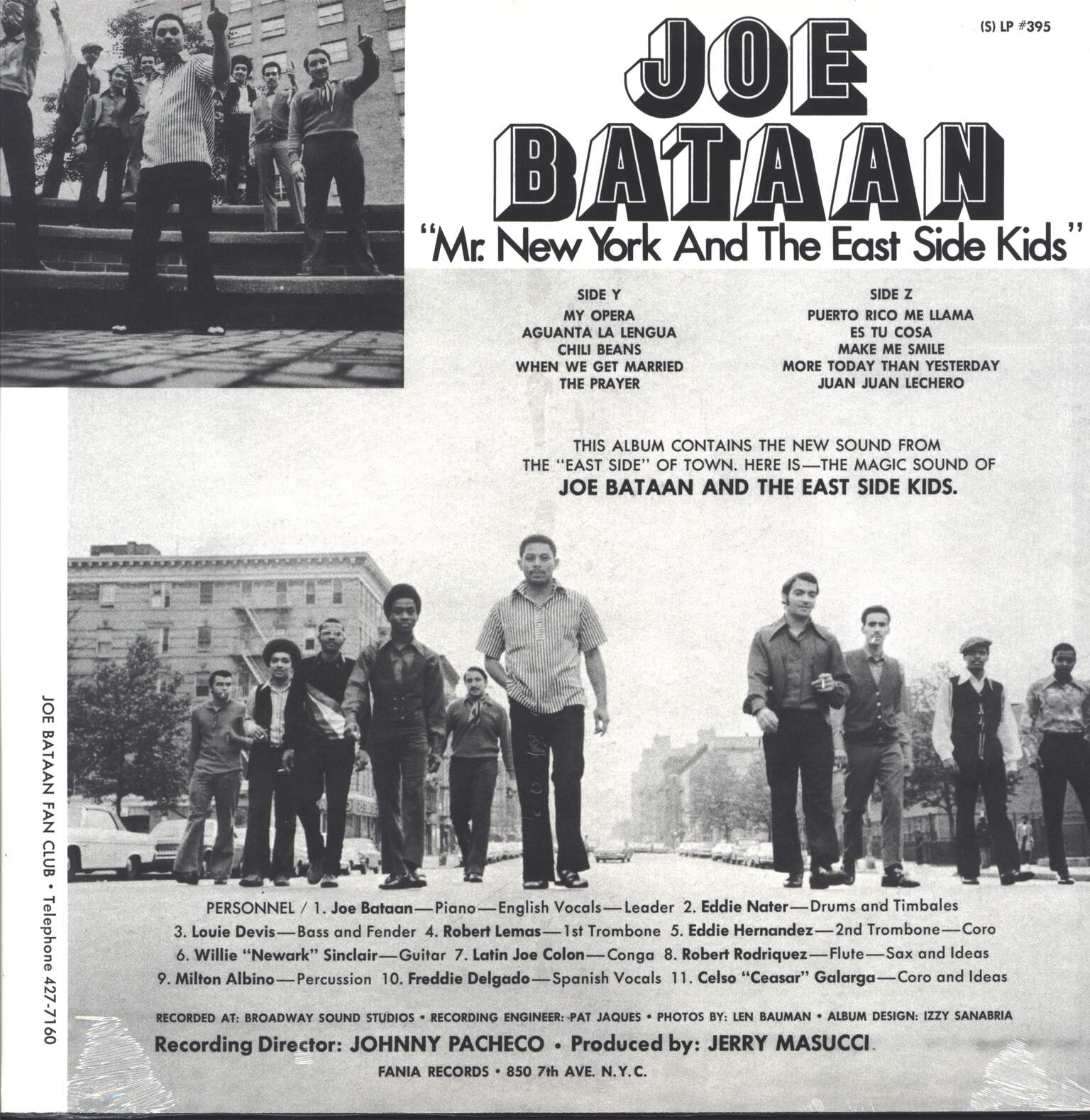 Joe Bataan: Mr. New York And The East Side Kids, LP (Vinyl)