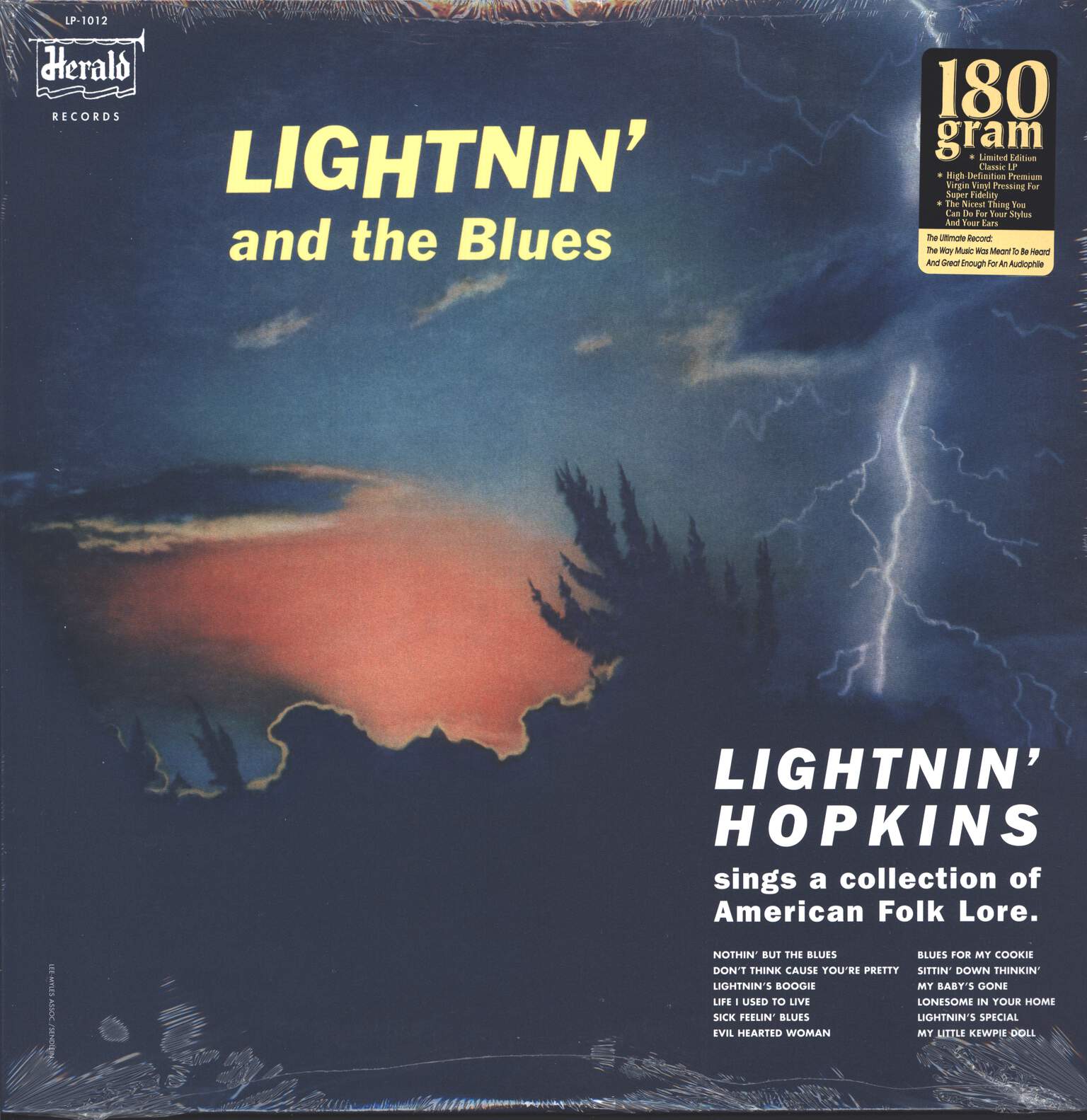 Lightnin Hopkins: Lightnin' And The Blues, LP (Vinyl)