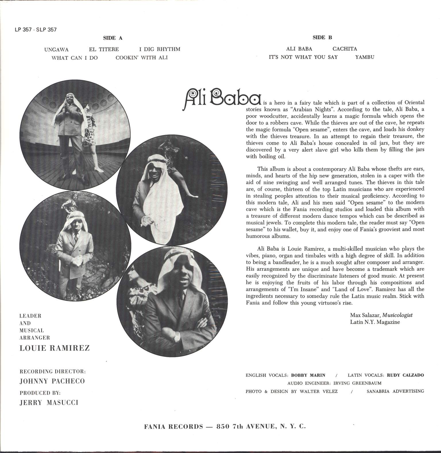 Louie Ramirez: Ali Baba, LP (Vinyl)