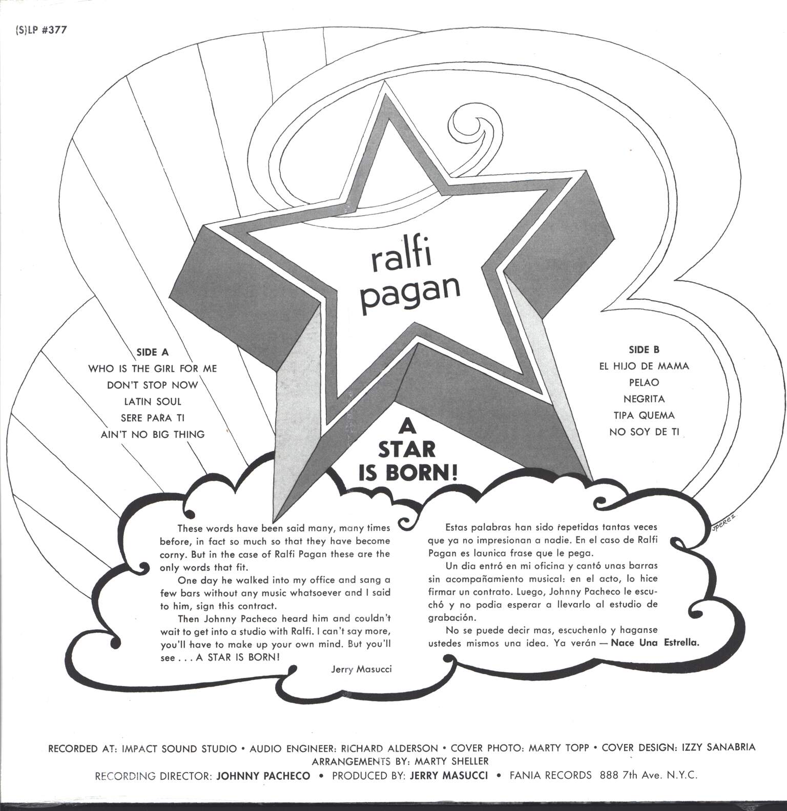 Ralfi Pagan: Ralfi Pagan, LP (Vinyl)