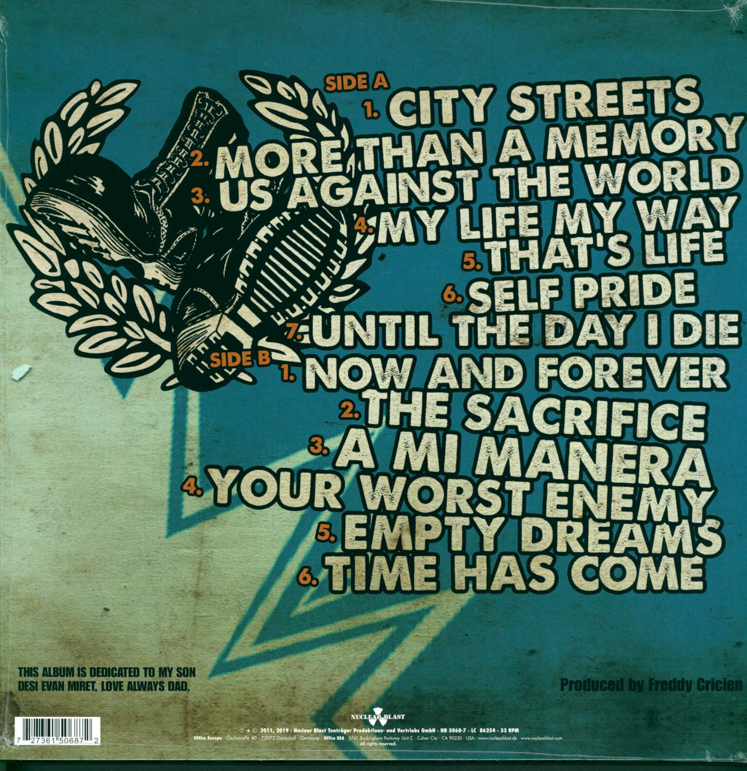 Agnostic Front: My Life My Way, LP (Vinyl)