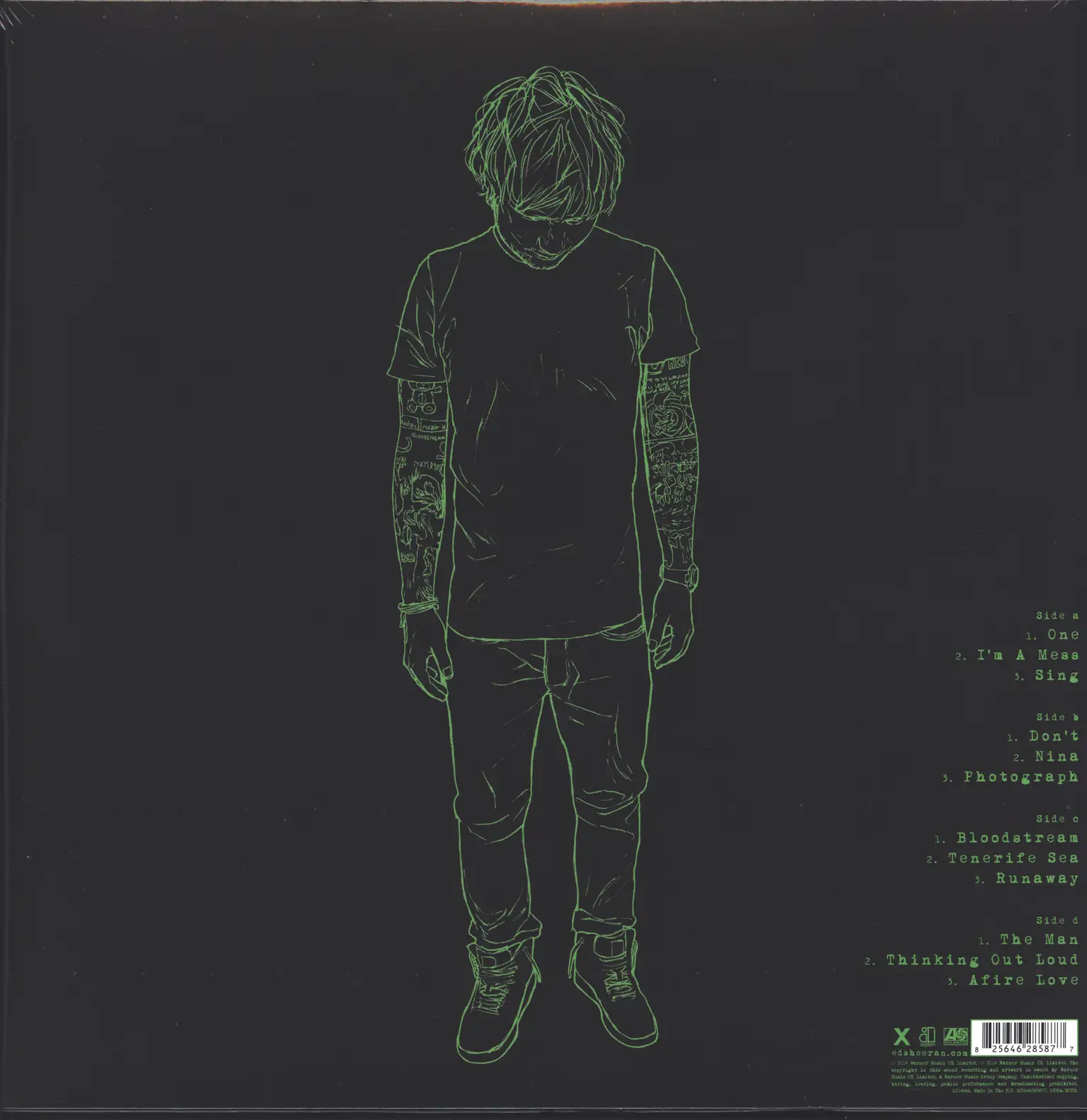 Ed Sheeran: X, 2×LP (Vinyl)