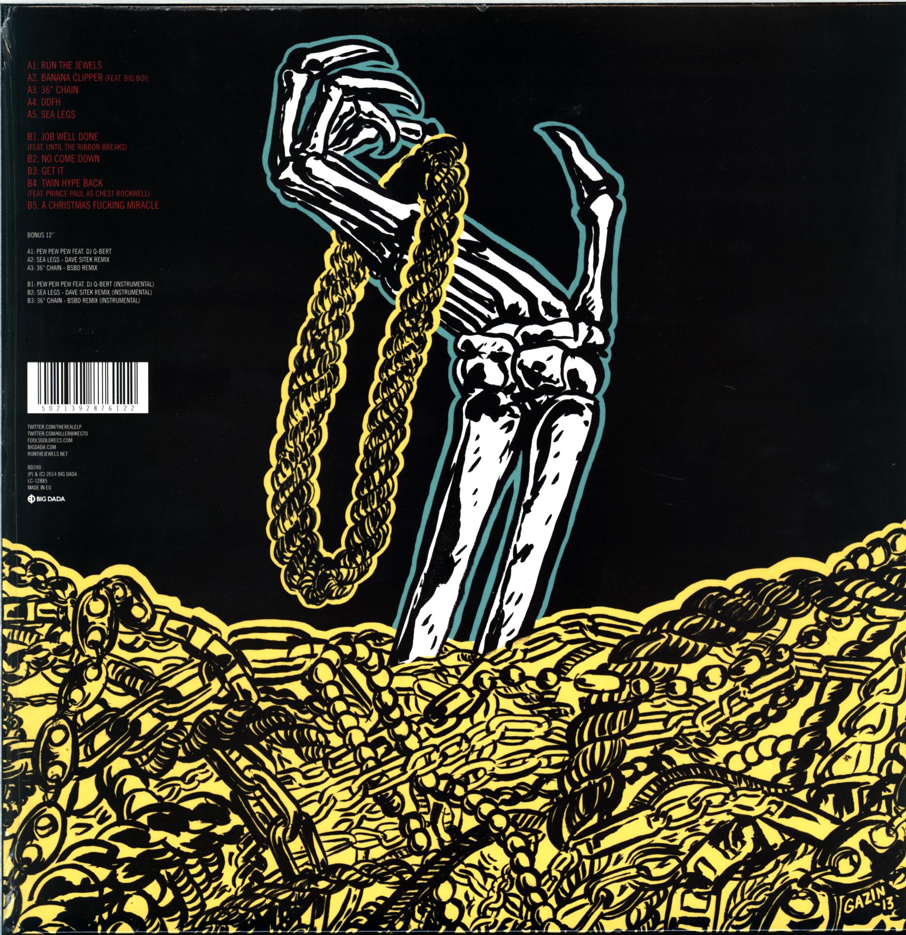 Run The Jewels: Run The Jewels, 2×LP (Vinyl)