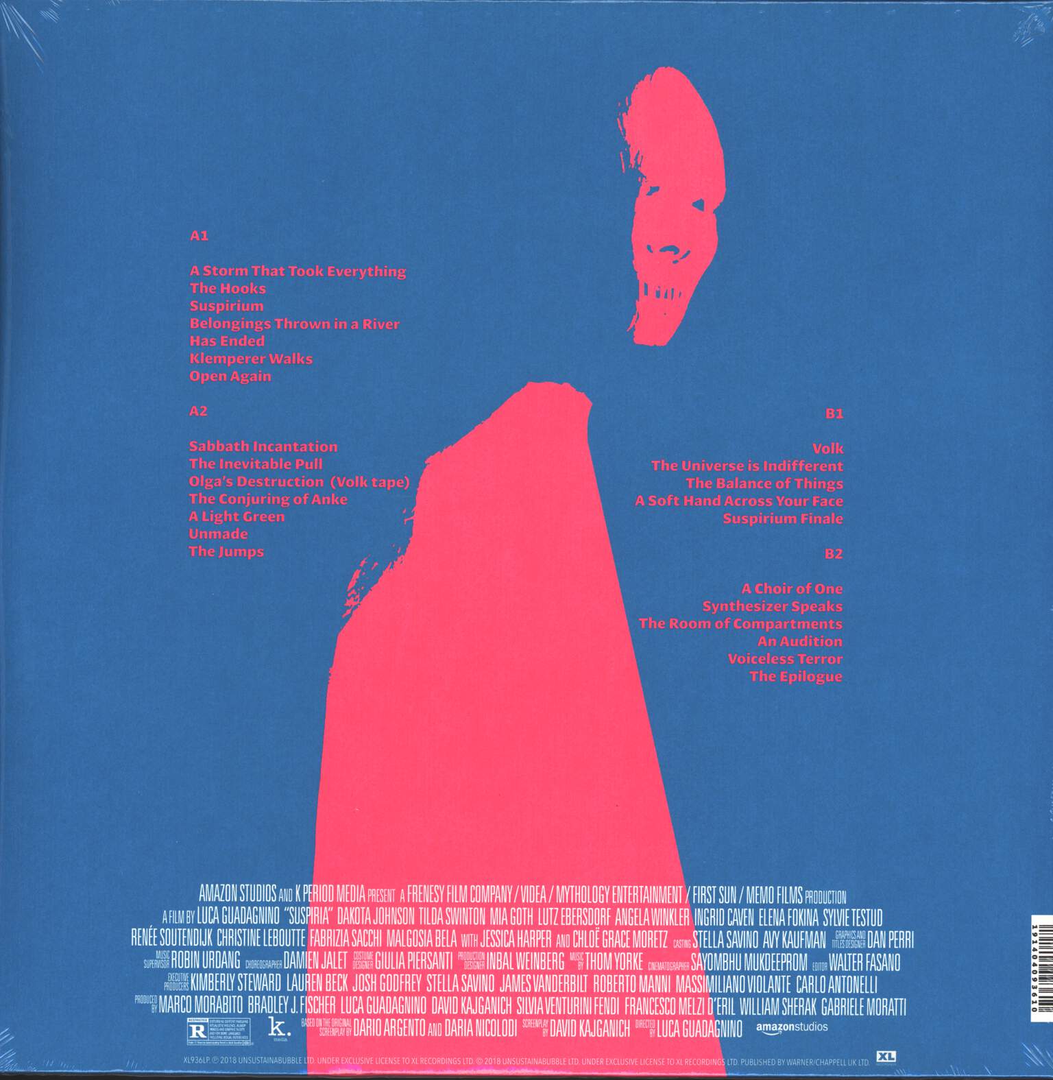 Thom Yorke: Suspiria, 2×LP (Vinyl)