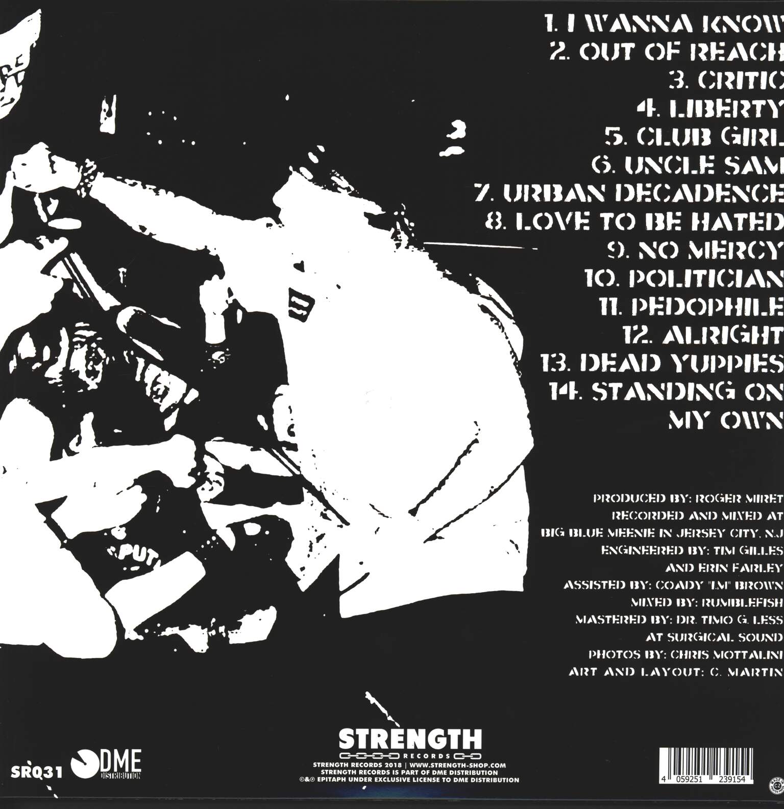 Agnostic Front: Dead Yuppies, LP (Vinyl)