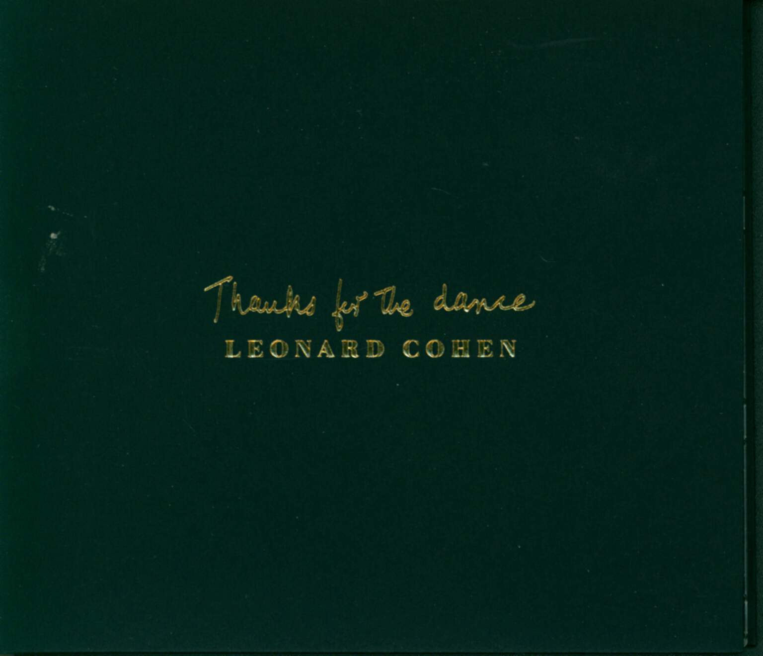 Leonard Cohen: Thanks For The Dance, CD