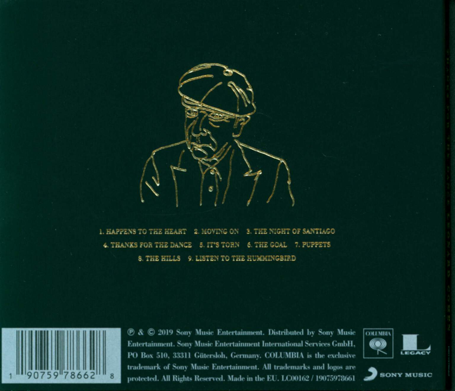 Leonard Cohen: Thanks For The Dance, CD