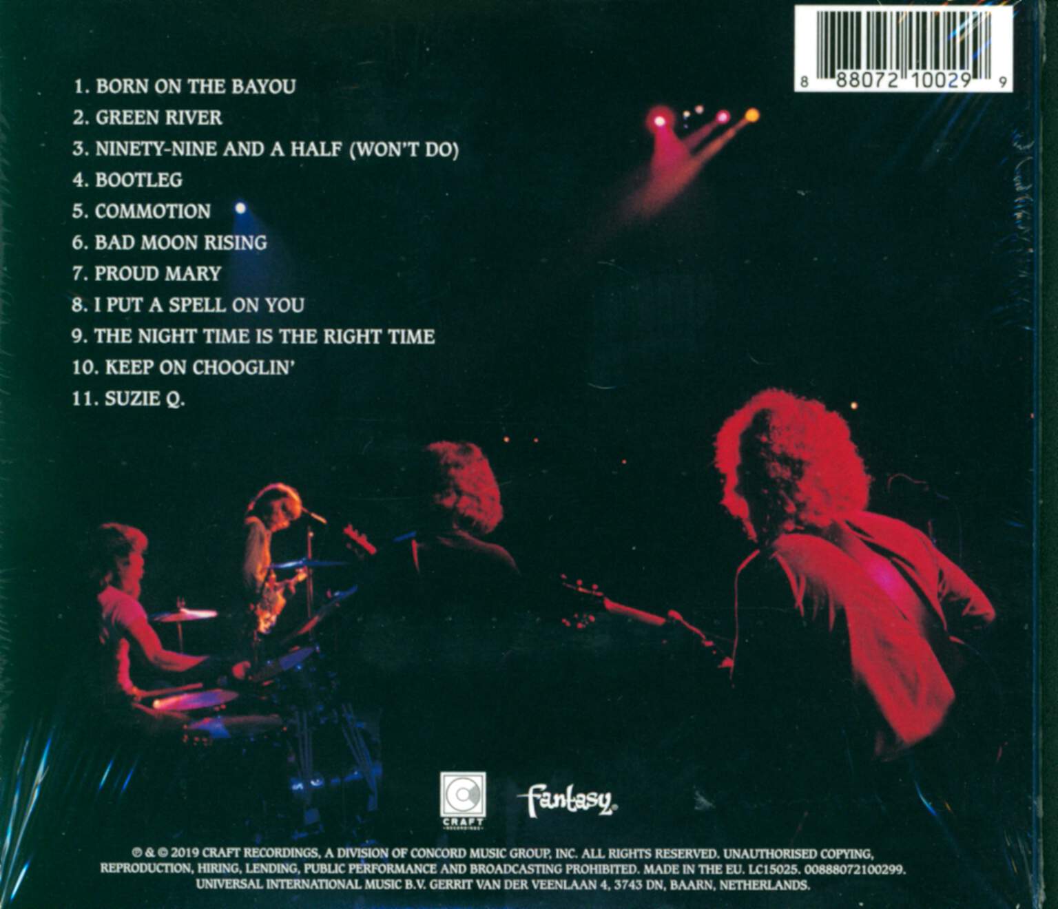 Creedence Clearwater Revival: Live At Woodstock, CD