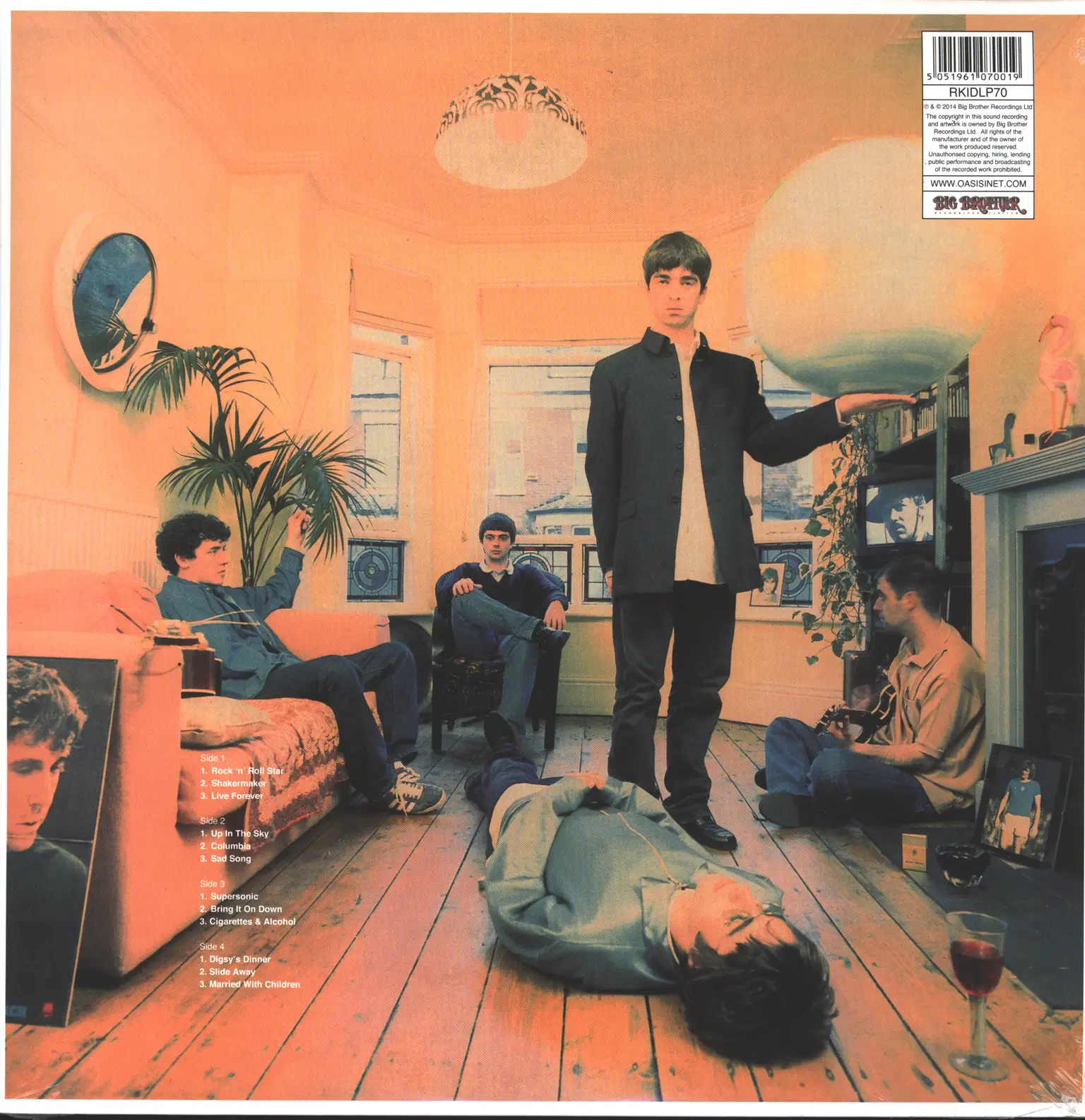 Oasis: Definitely Maybe, 2×LP (Vinyl)