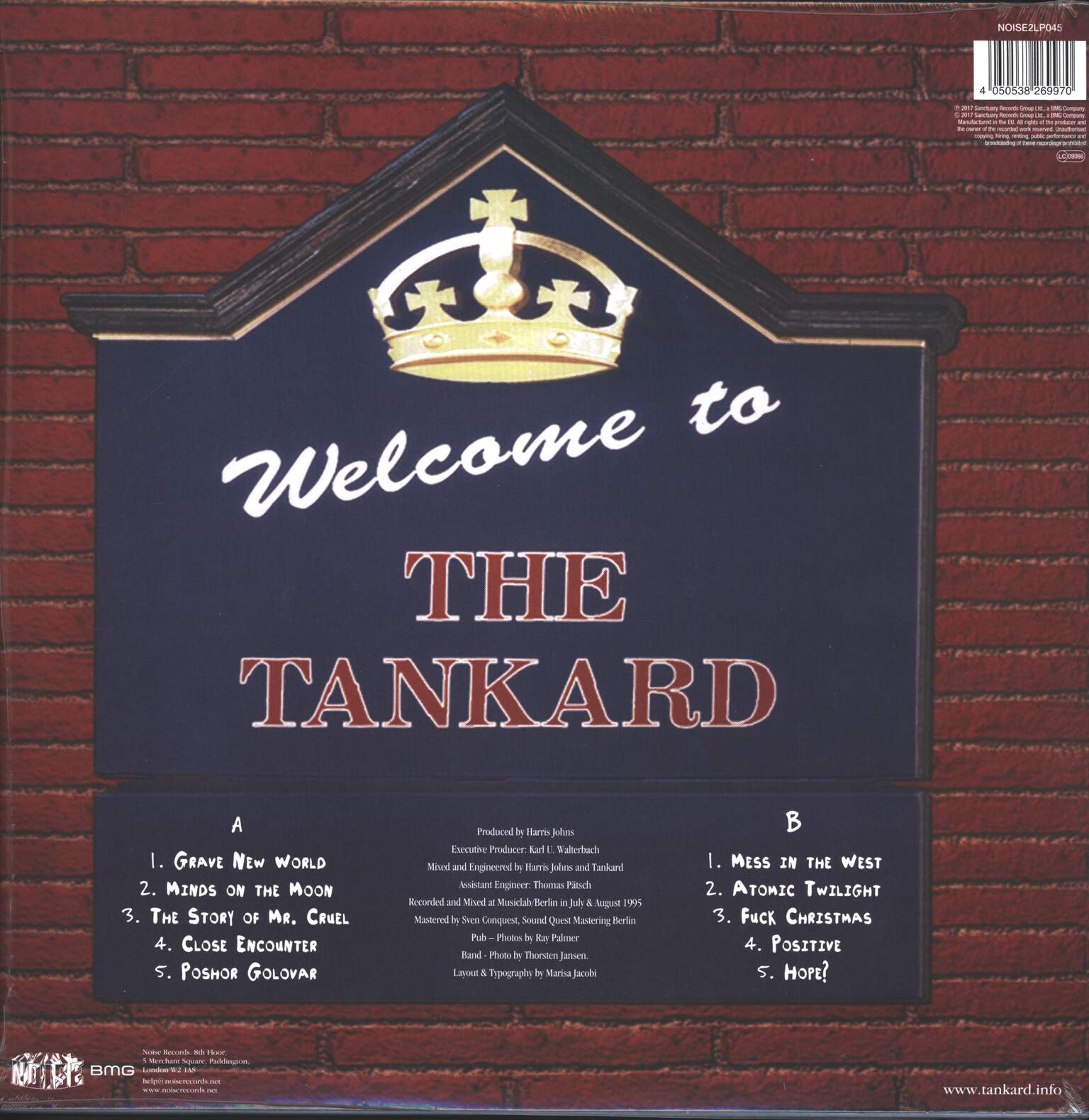 Tankard: The Tankard, 2×LP (Vinyl)