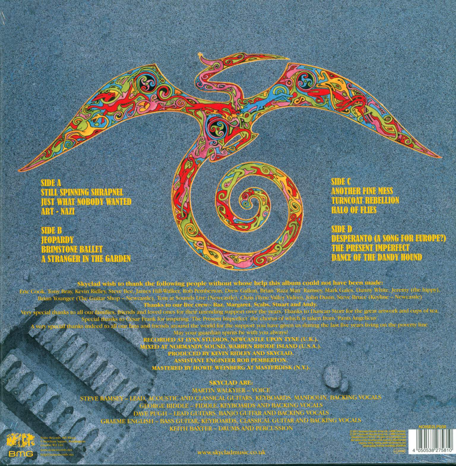 Skyclad: The Silent Whales Of Lunar Sea, 2×LP (Vinyl)