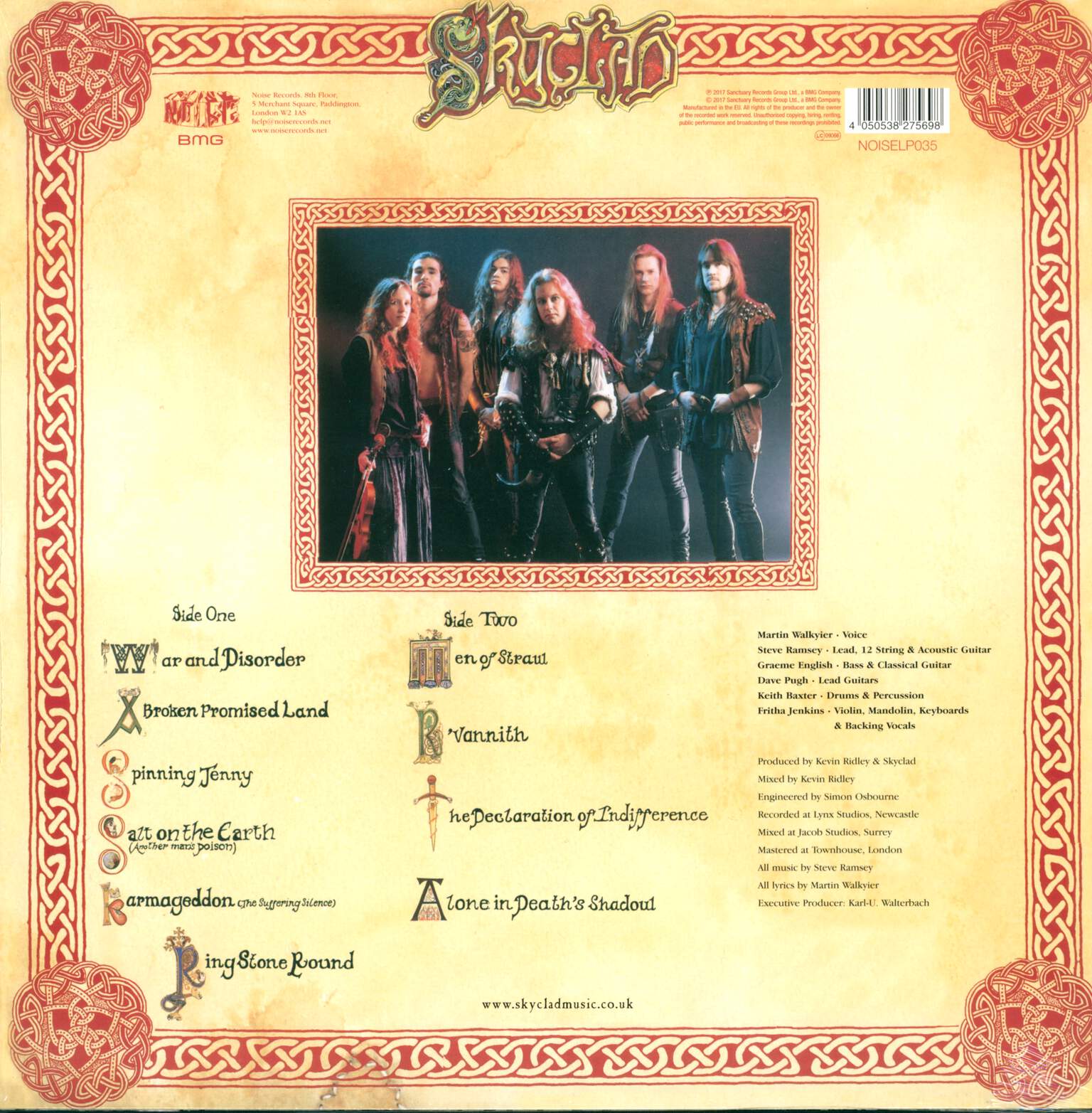 Skyclad: A Burnt Offering For The Bone Idol, LP (Vinyl)