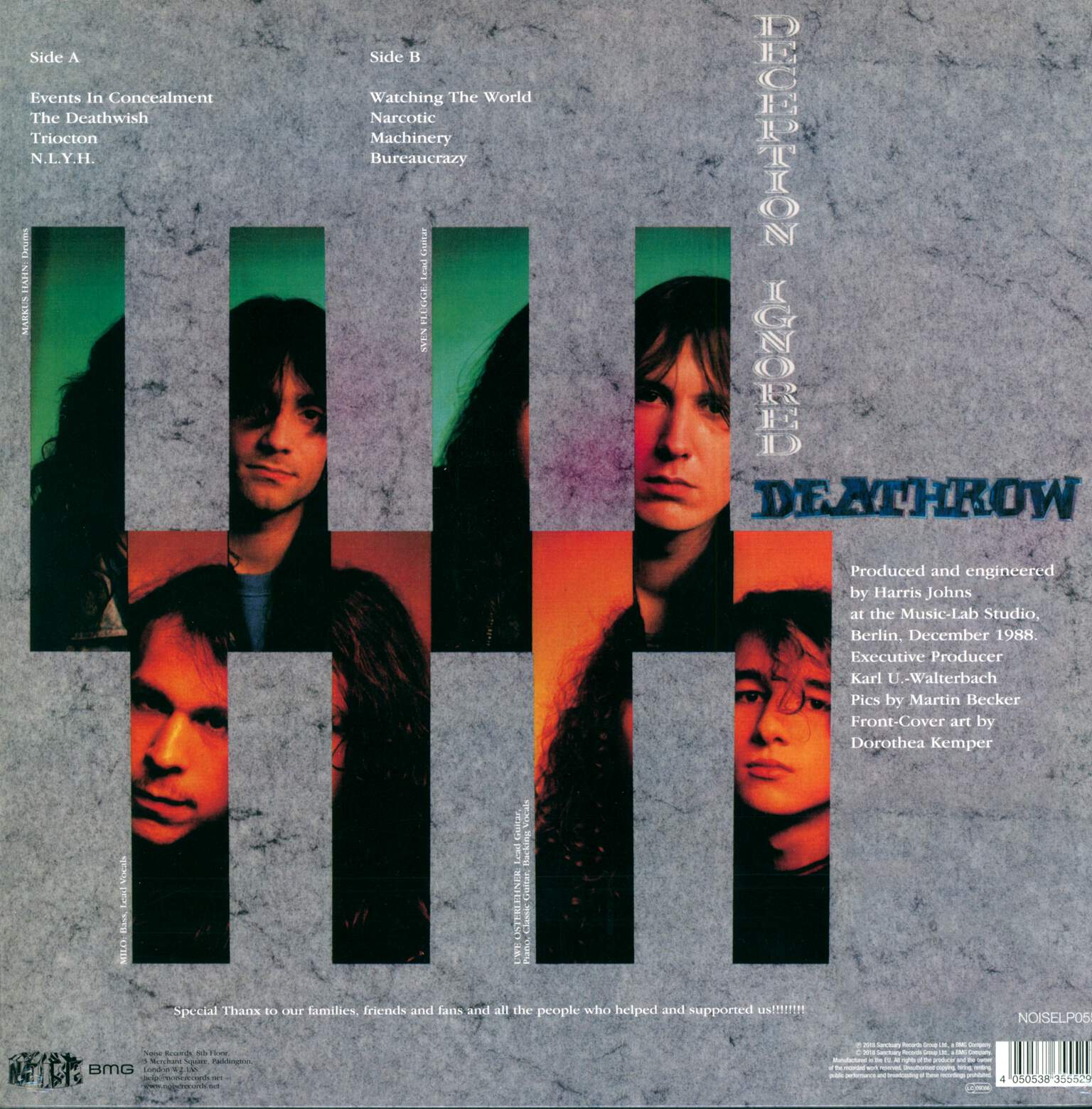 Deathrow: Deception Ignored, LP (Vinyl)