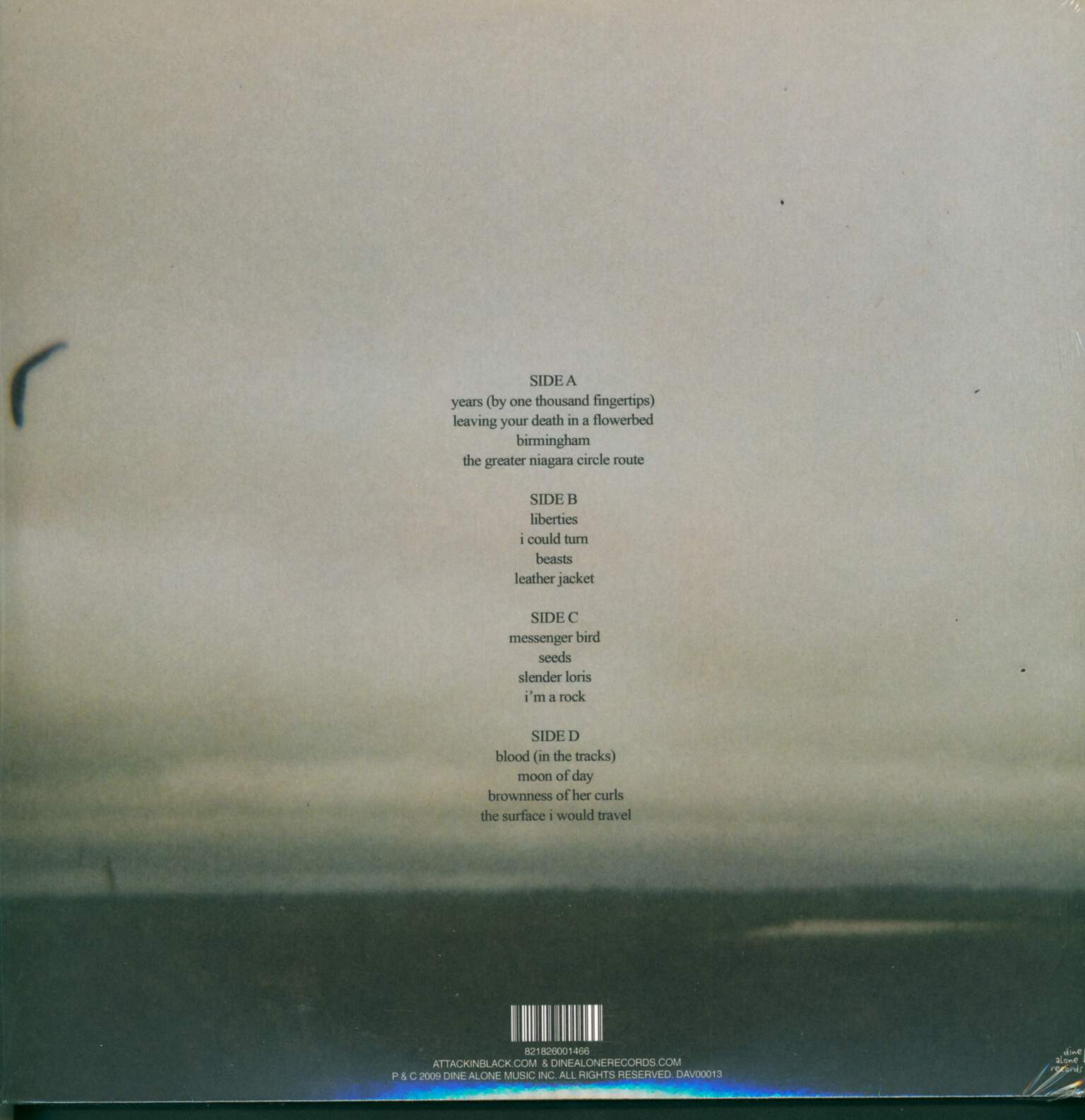 Attack In Black: Years (By One Thousand Fingertips), LP (Vinyl)