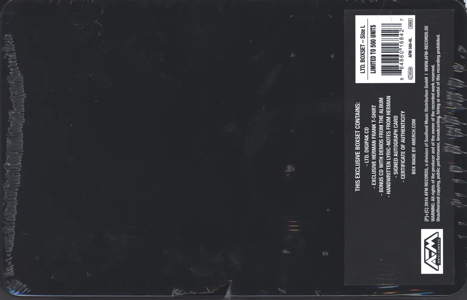 Herman Frank: The Devil Rides Out, CD