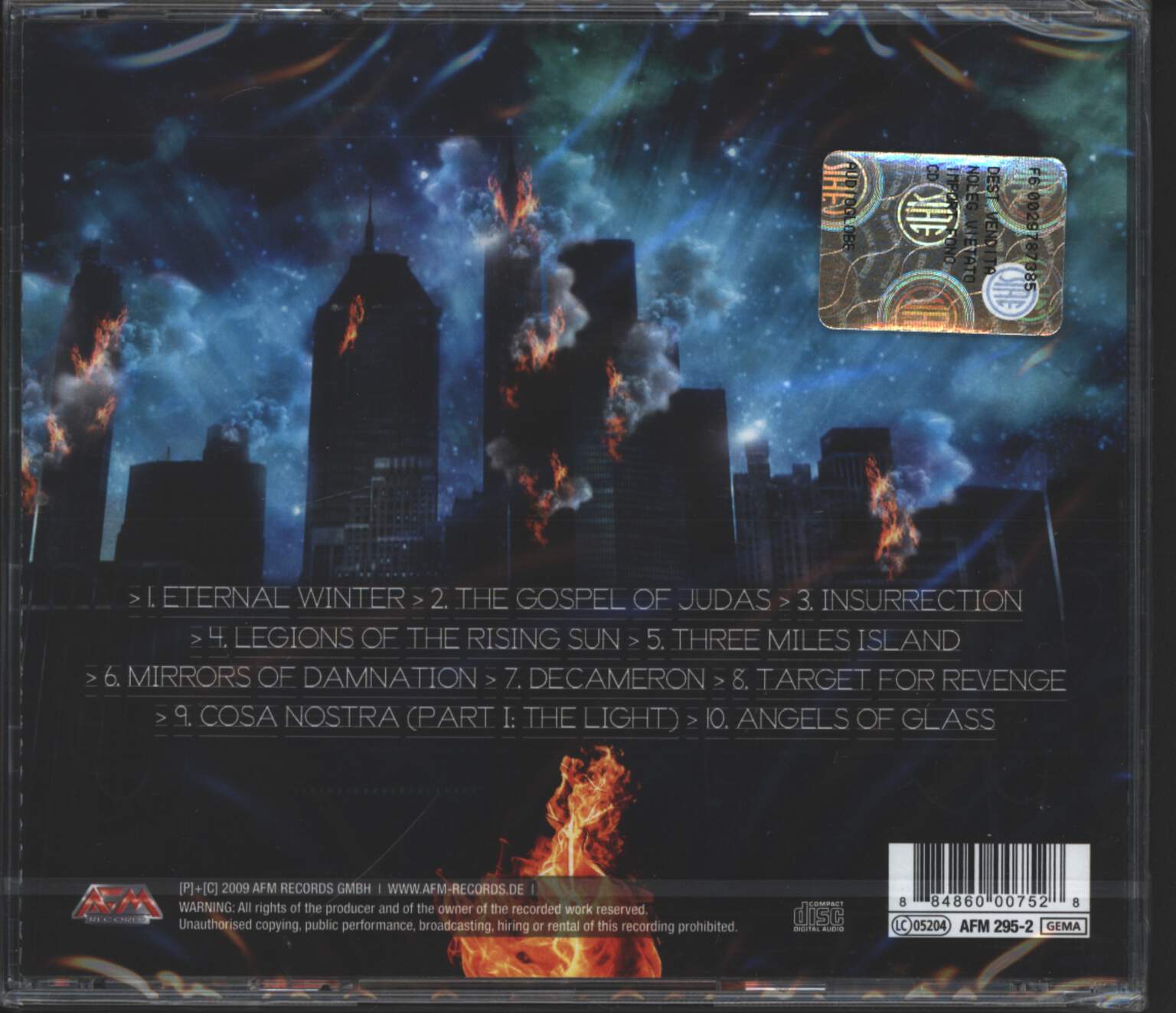 Nightmare: Insurrection, CD