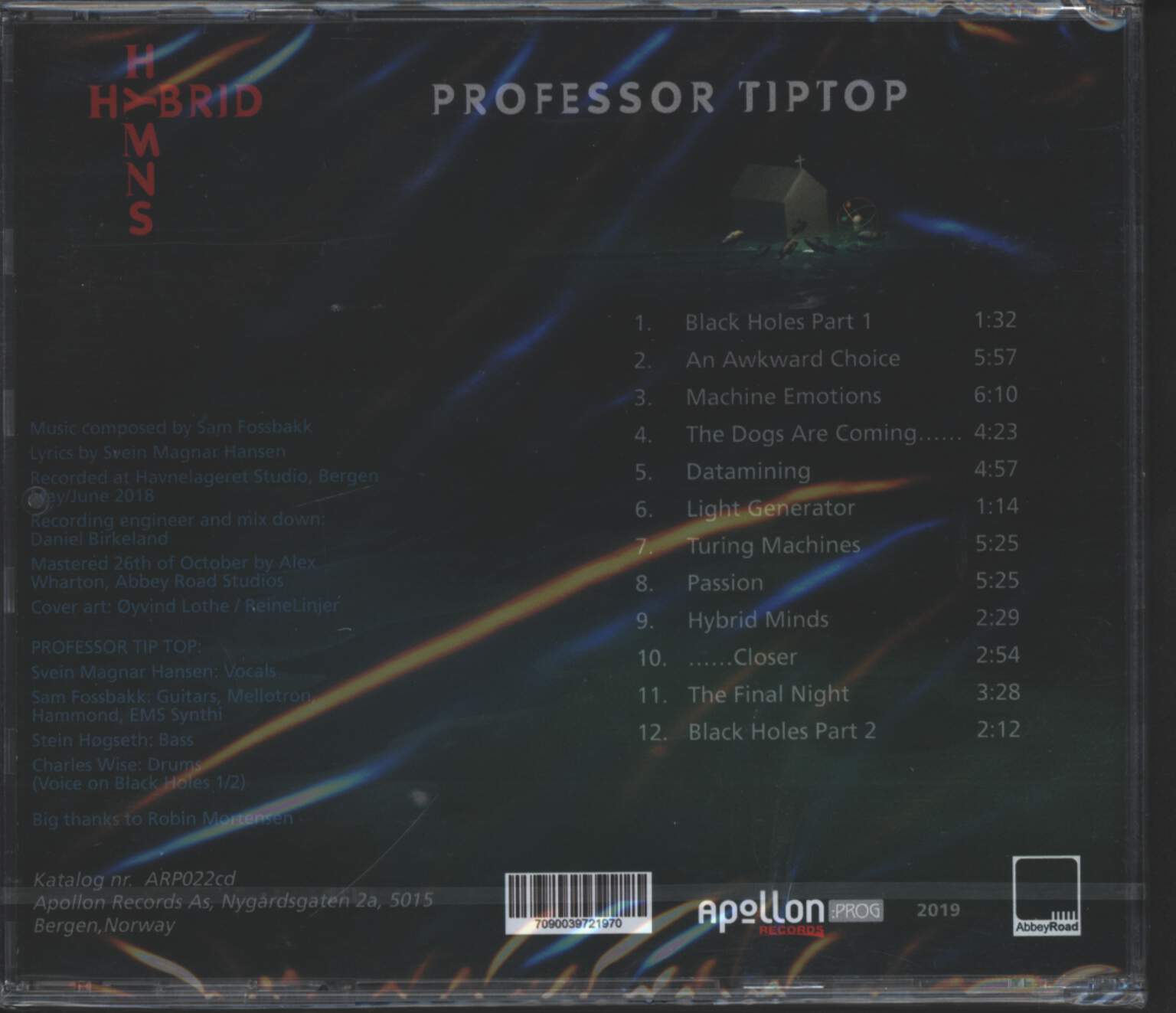 Professor Tip Top: Hybrid Hymns, CD