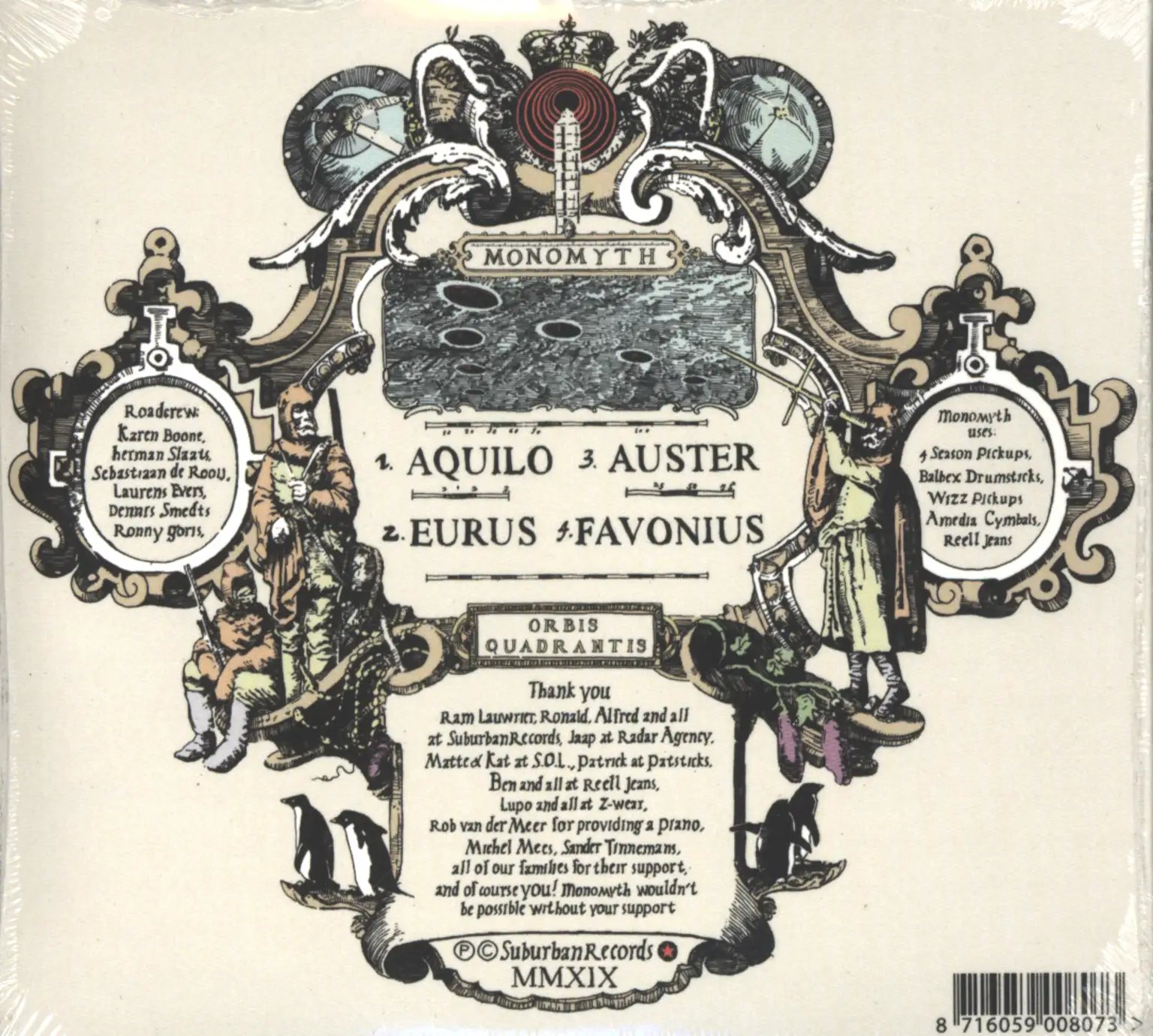 Monomyth: Orbis Quadrantis, CD