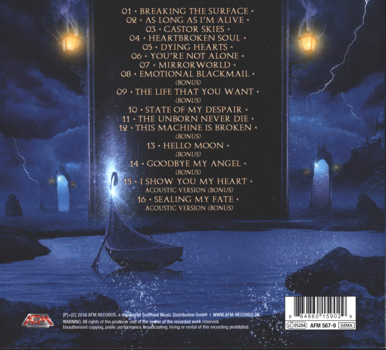 Serious Black: Mirrorworld, CD
