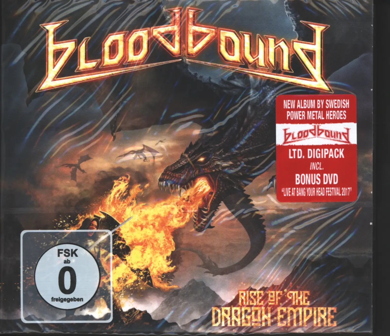 Bloodbound: Rise Of The Dragon Empire, CD