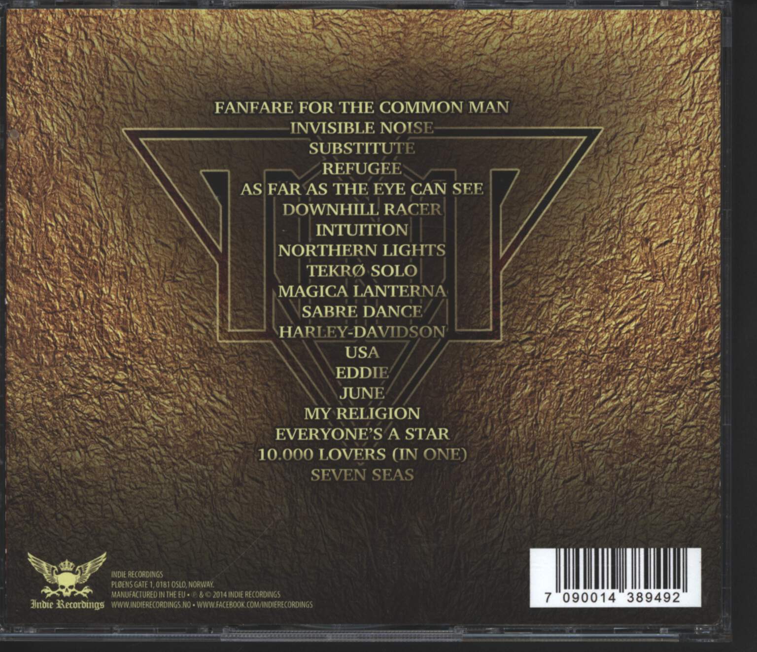 TNT: 30th Anniversary 1982-2012 Live In Concert, CD