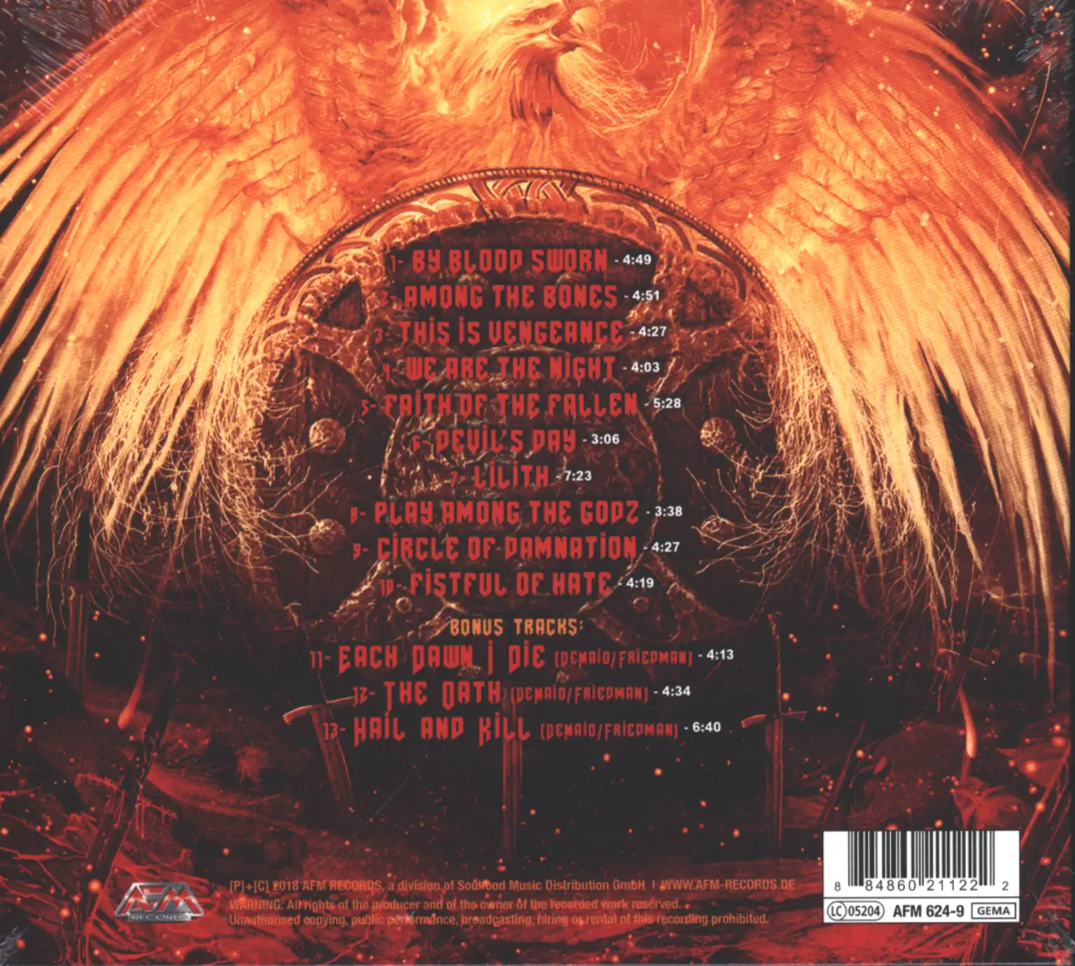 Ross The Boss: By Blood Sworn, CD