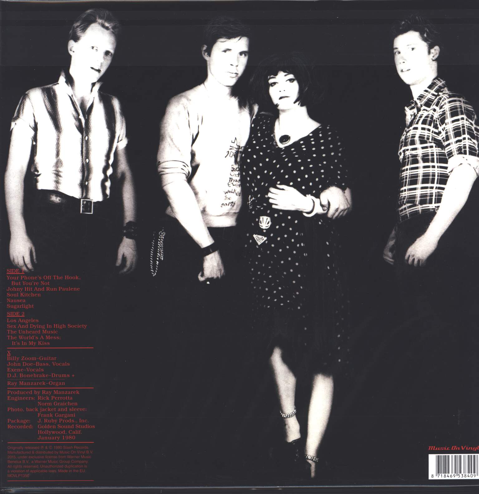 X: Los Angeles, LP (Vinyl)