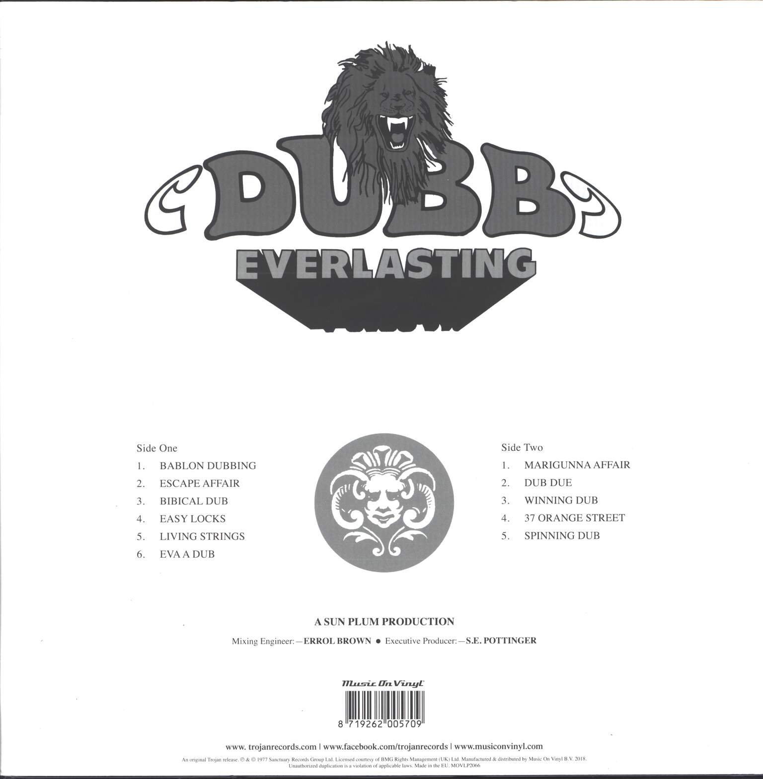 Errol Brown: Dubb Everlasting, LP (Vinyl)