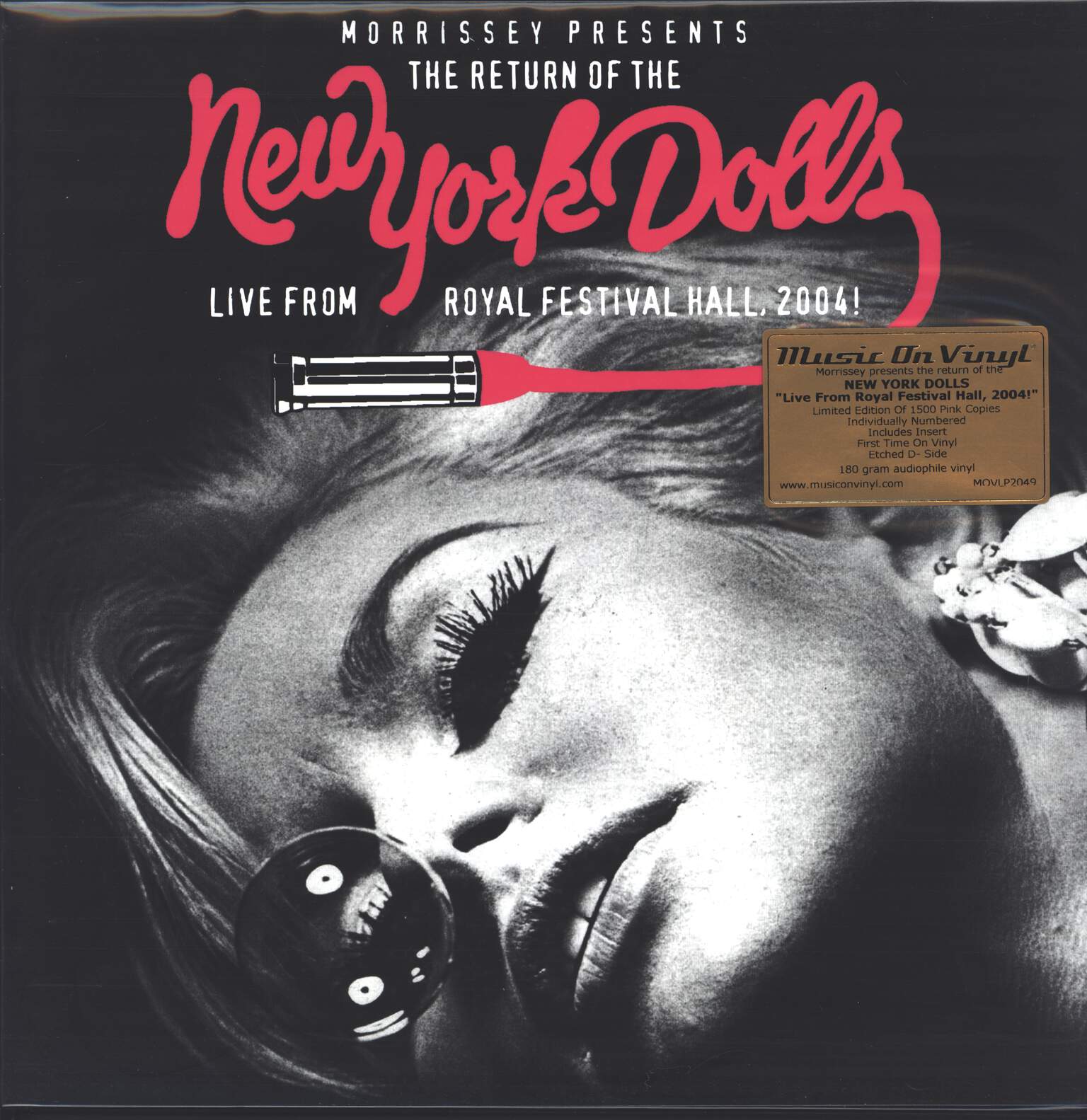 New York Dolls: Live From Royal Festival Hall, 2004, 2×LP (Vinyl)