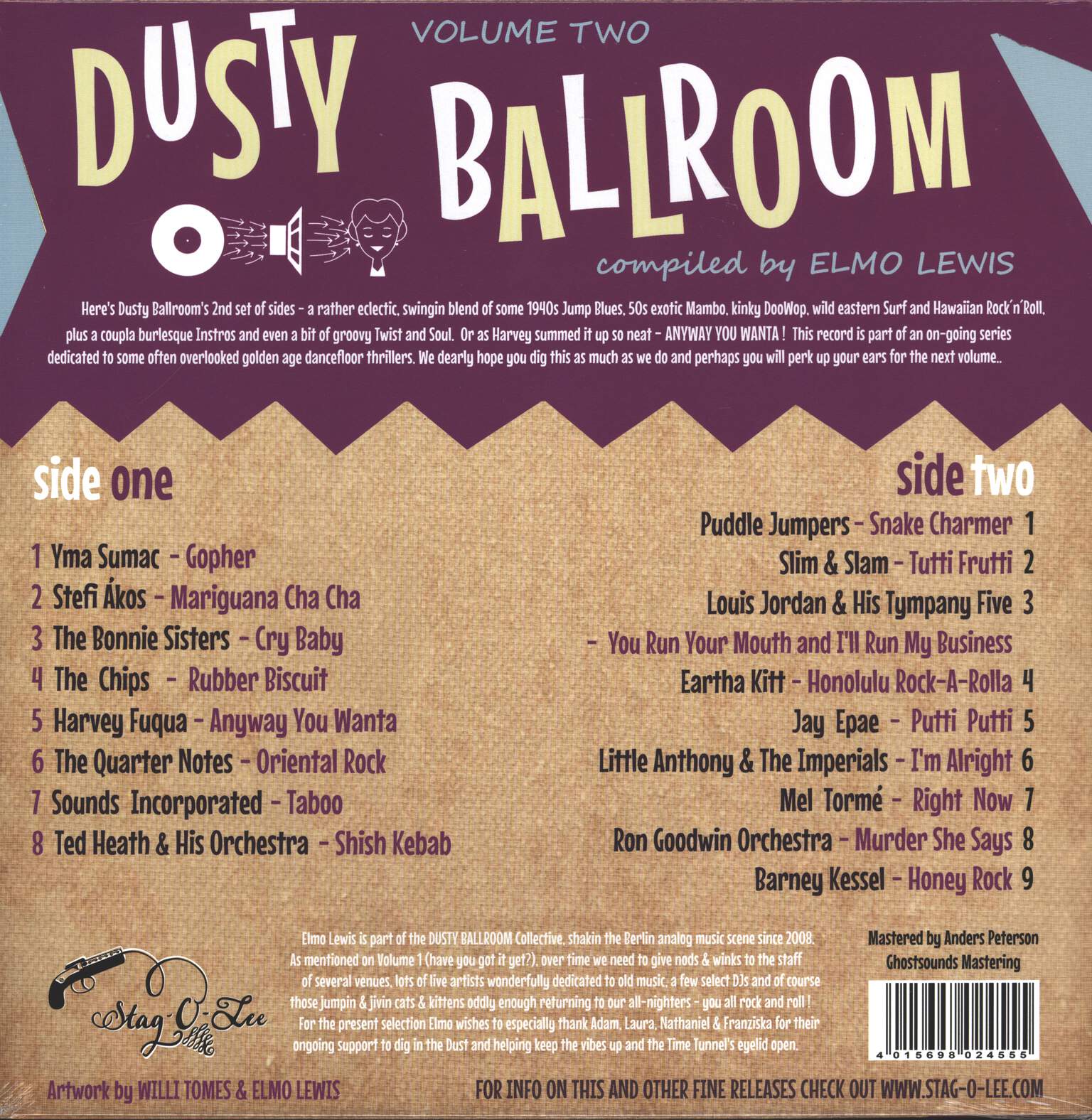 Various: Dusty Ballroom Vol 2: Volume 2: Anyway You Wanta!, LP (Vinyl)